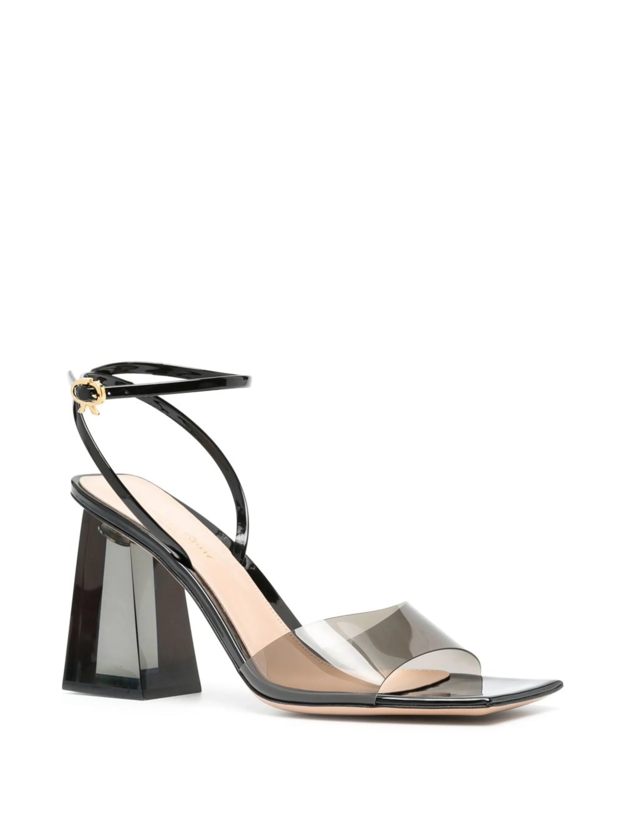 Cosmic 85mm transparent sandals