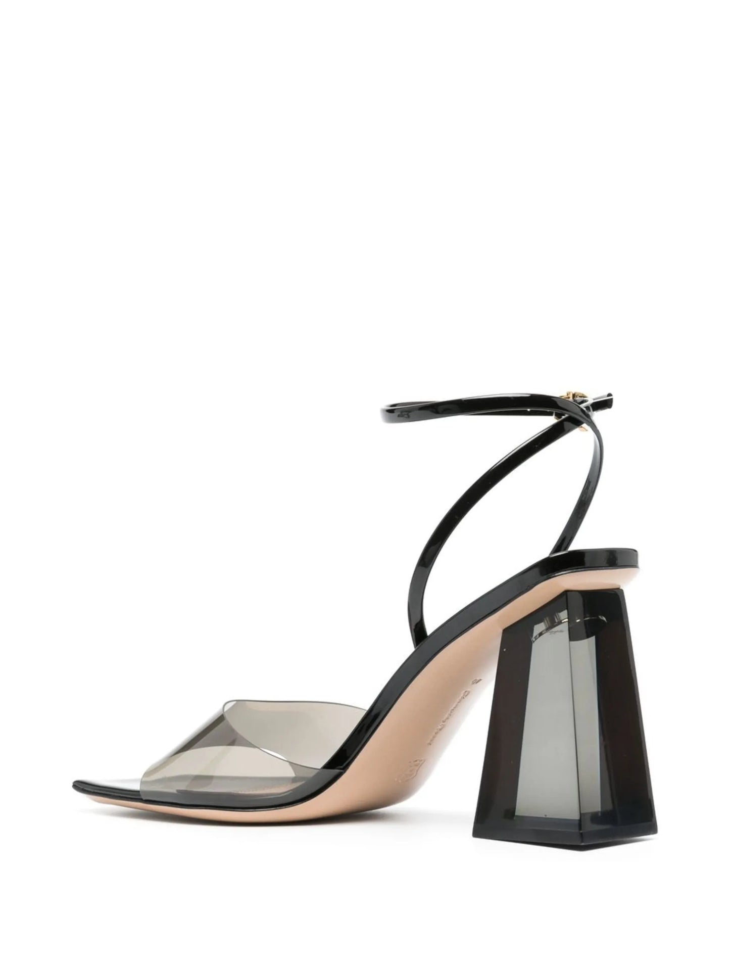 Cosmic 85mm transparent sandals