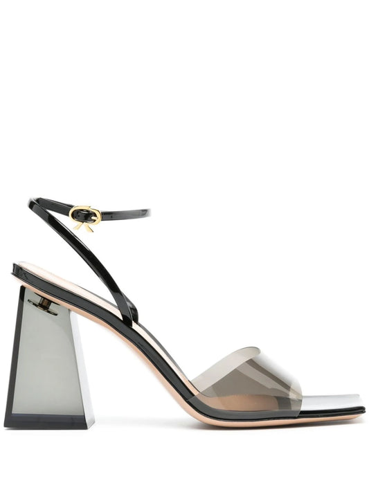 Cosmic 85mm transparent sandals