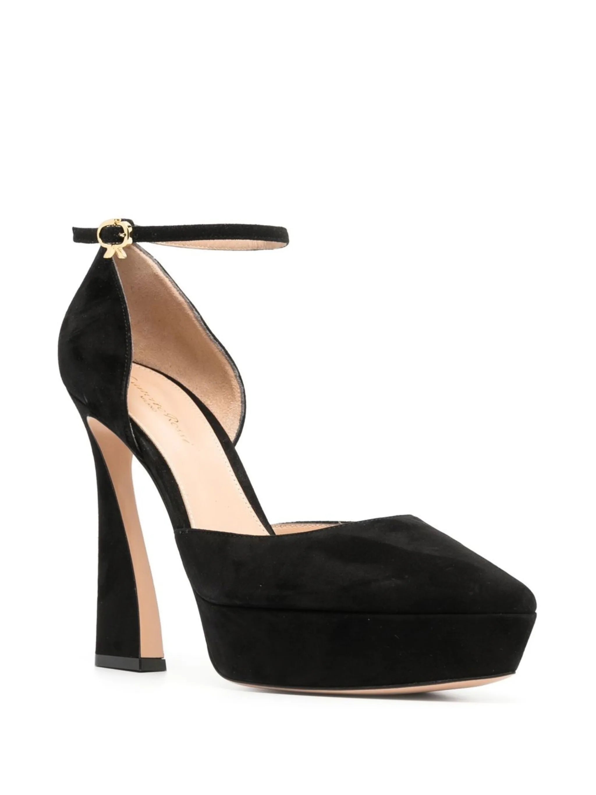 suede 85mm pumps