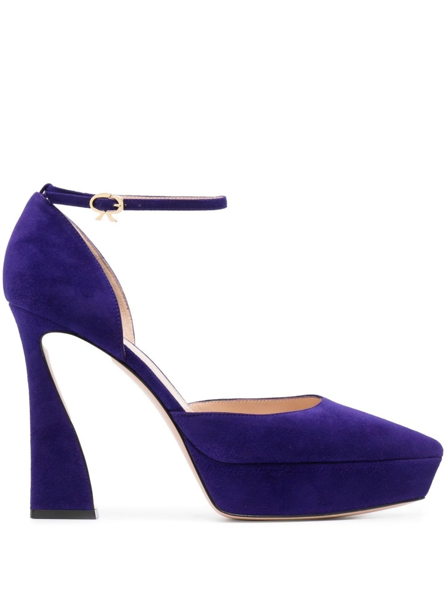 suede 85mm pumps