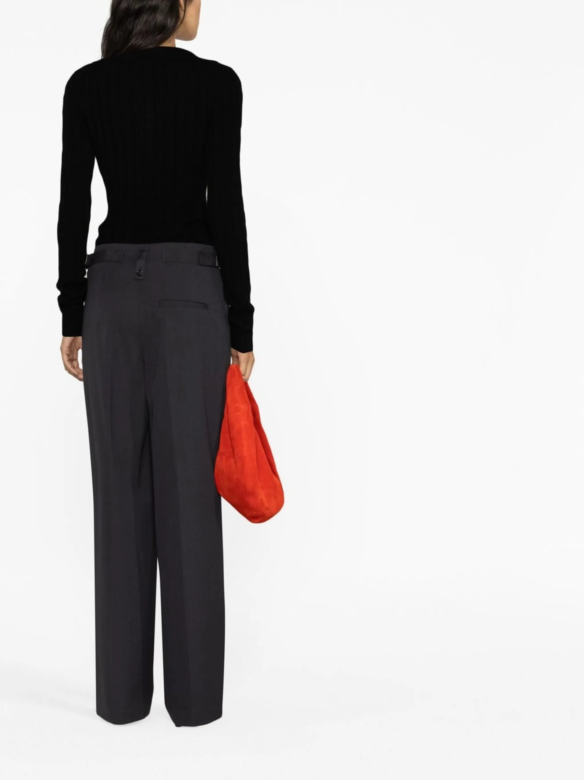 cashmere polo-neck jumper