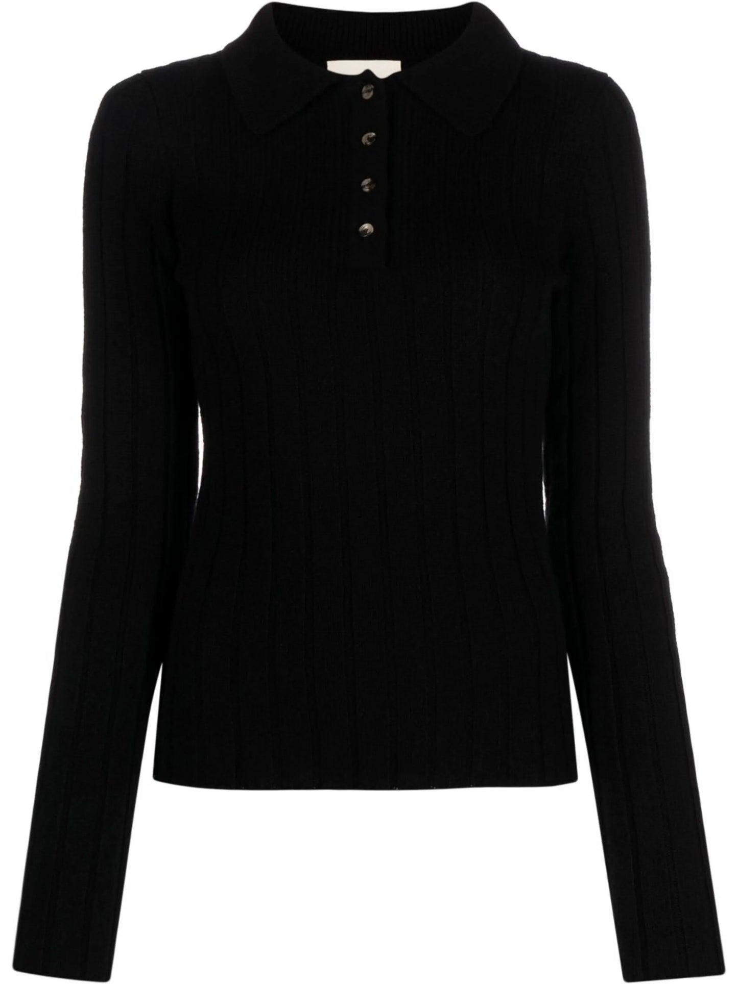 cashmere polo-neck jumper