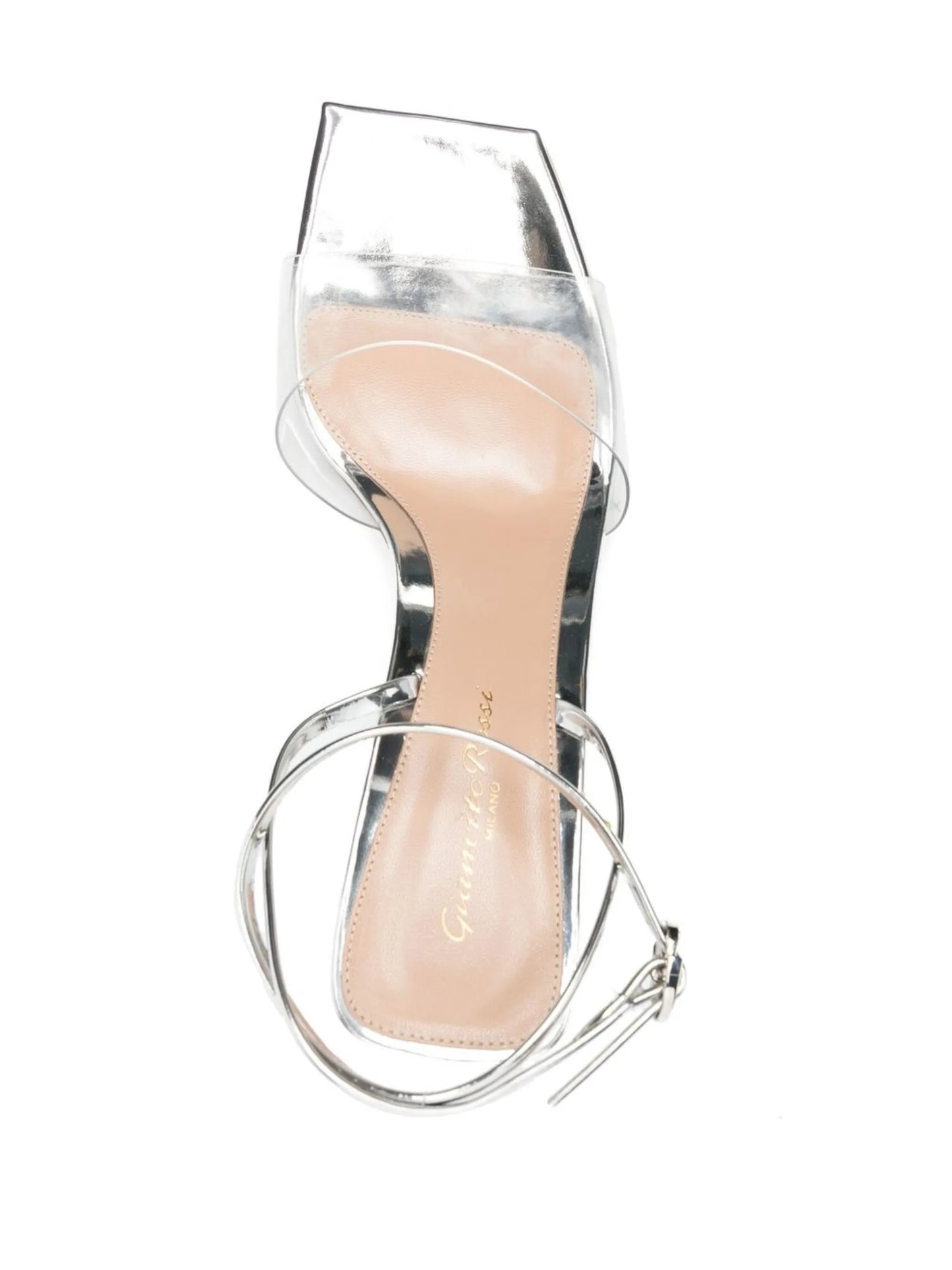 Cosmic 85mm transparent sandals