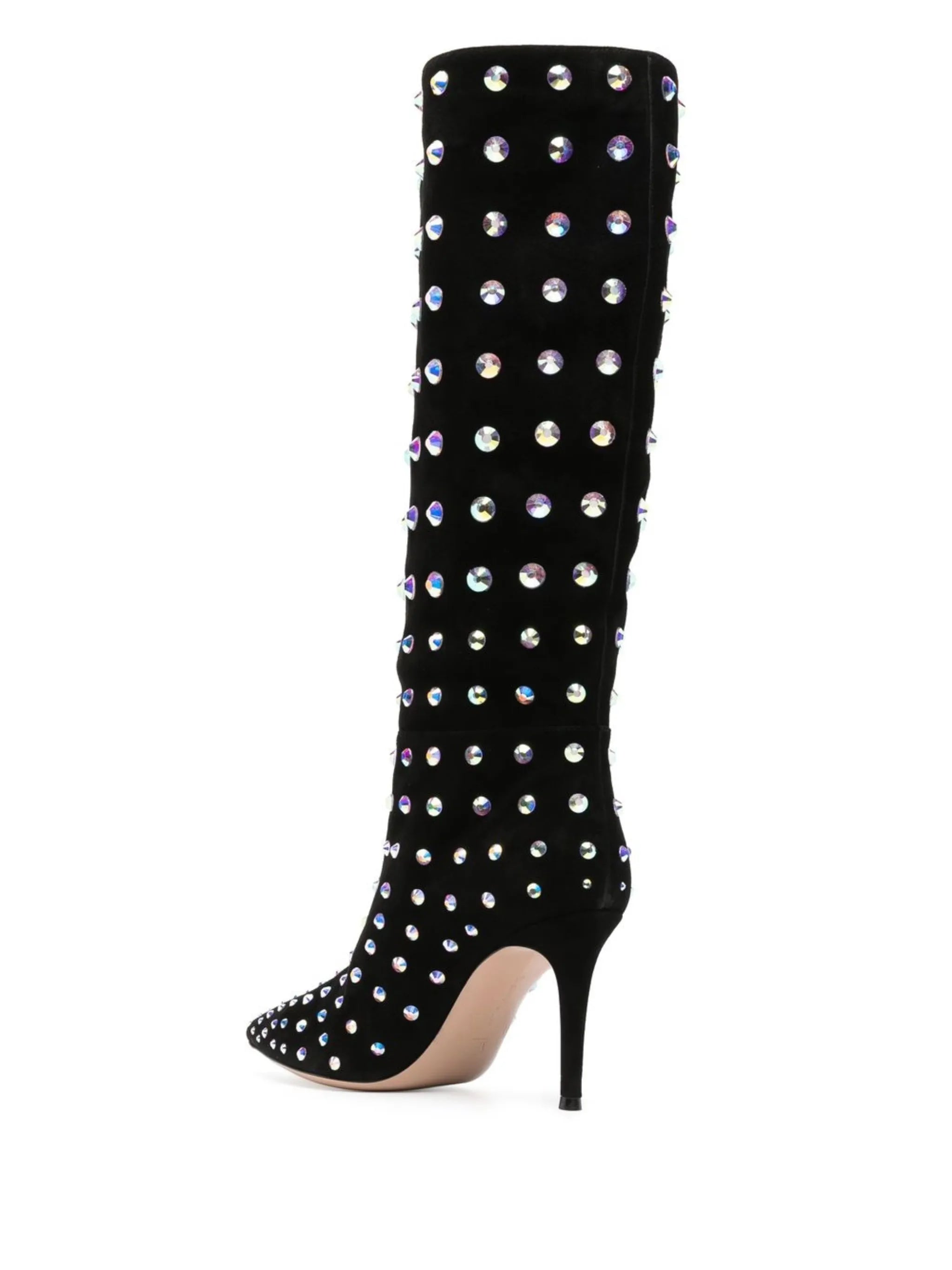 crystal-embellished 85mm boots