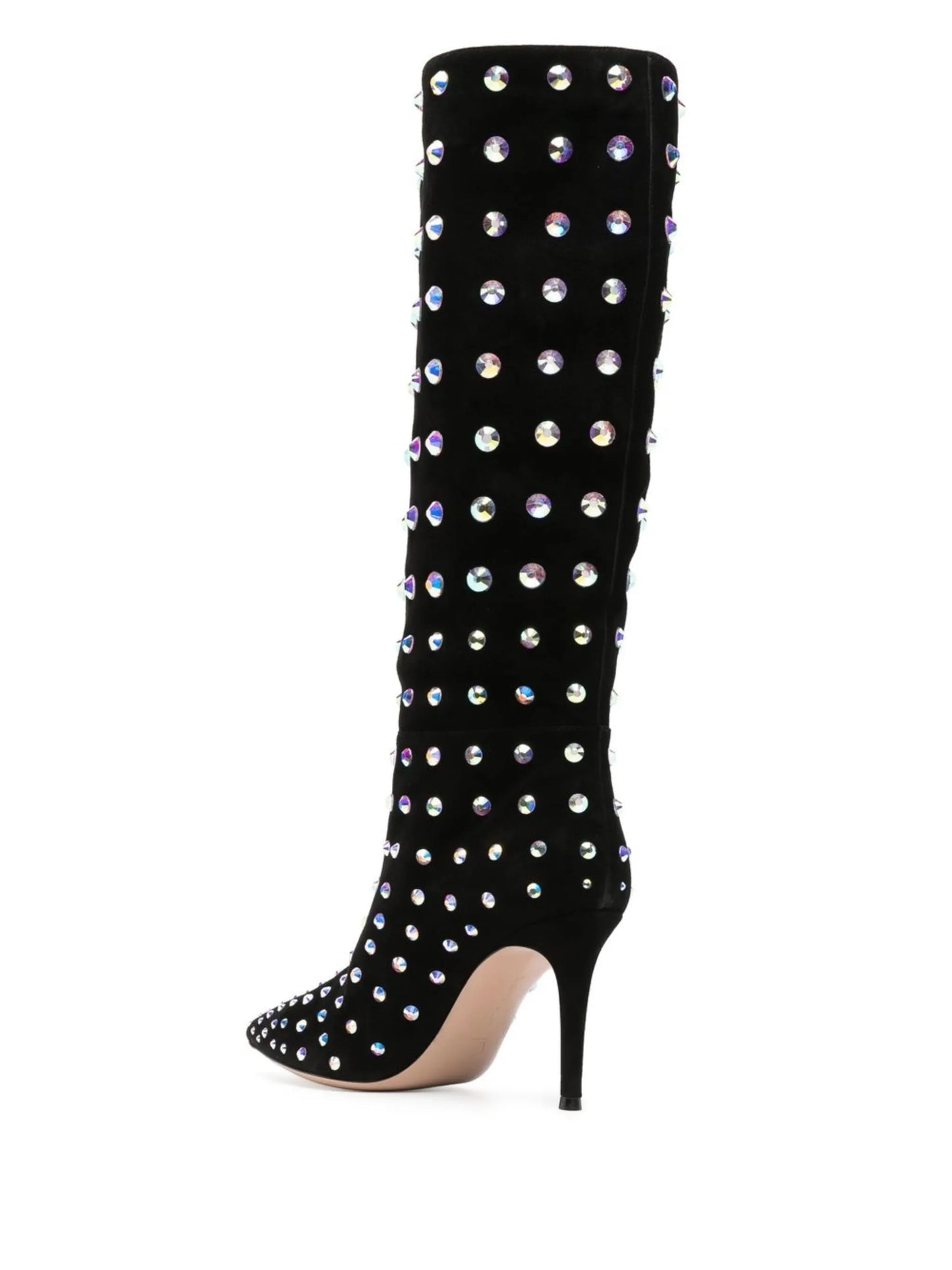 crystal-embellished 85mm boots