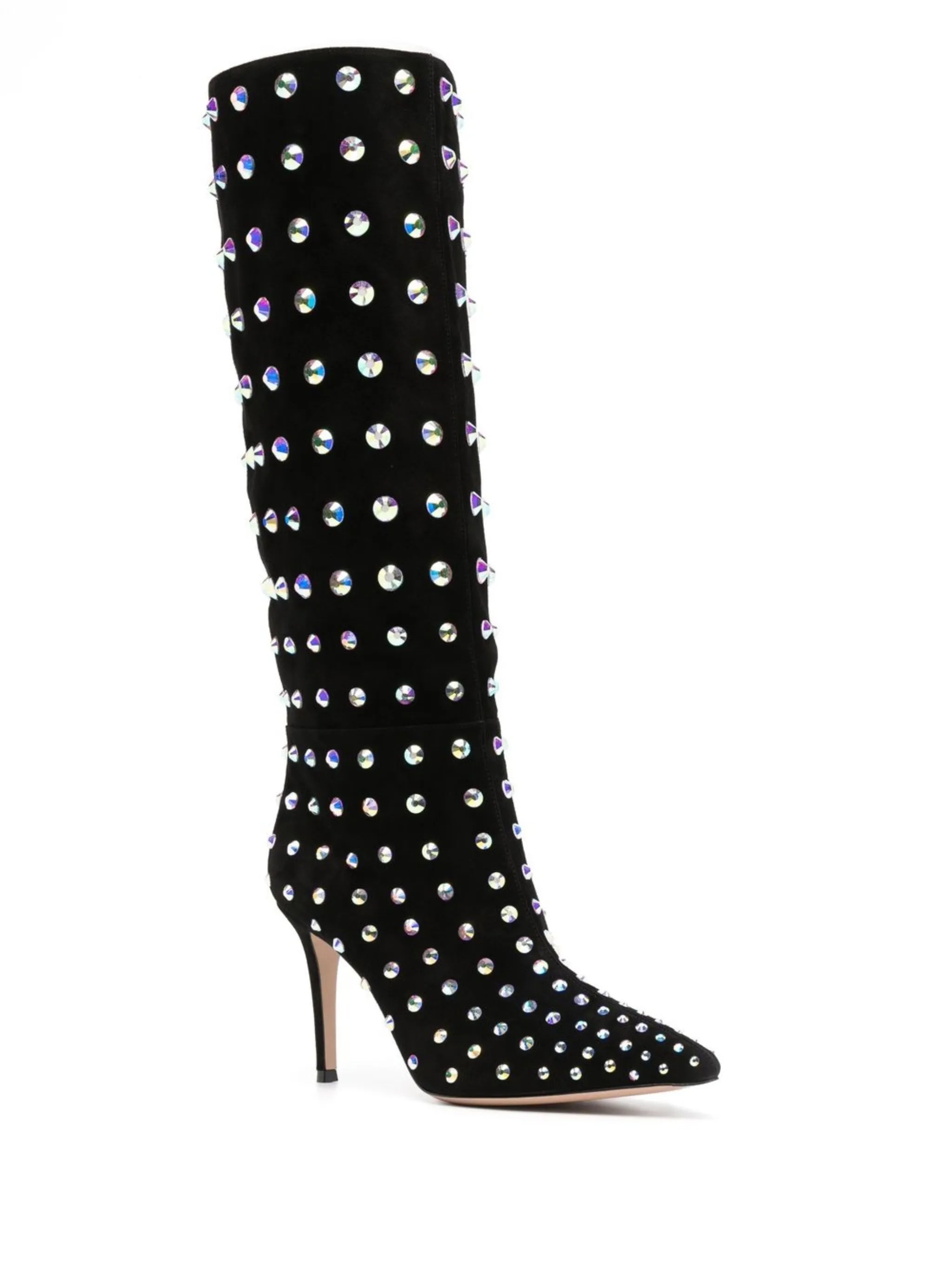 crystal-embellished 85mm boots
