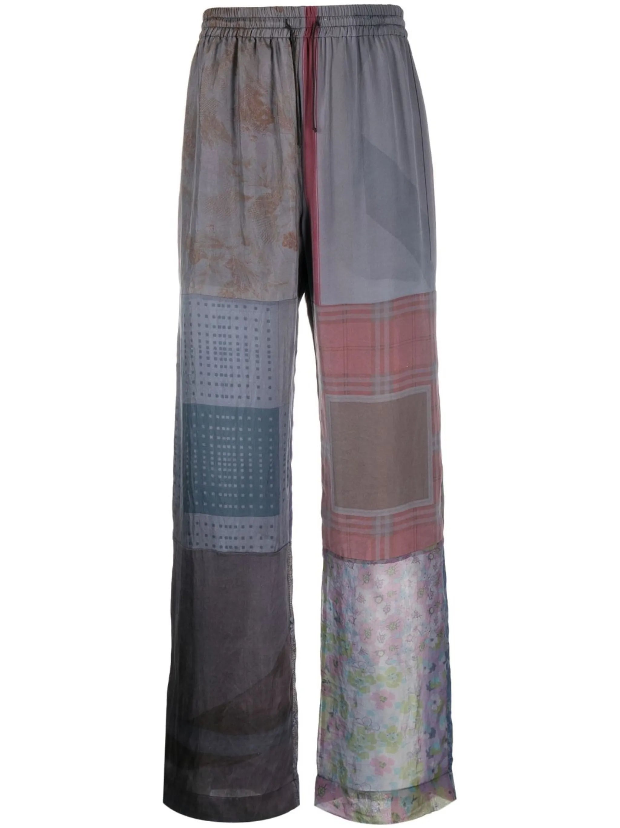 Arthropoda patchwork trousers