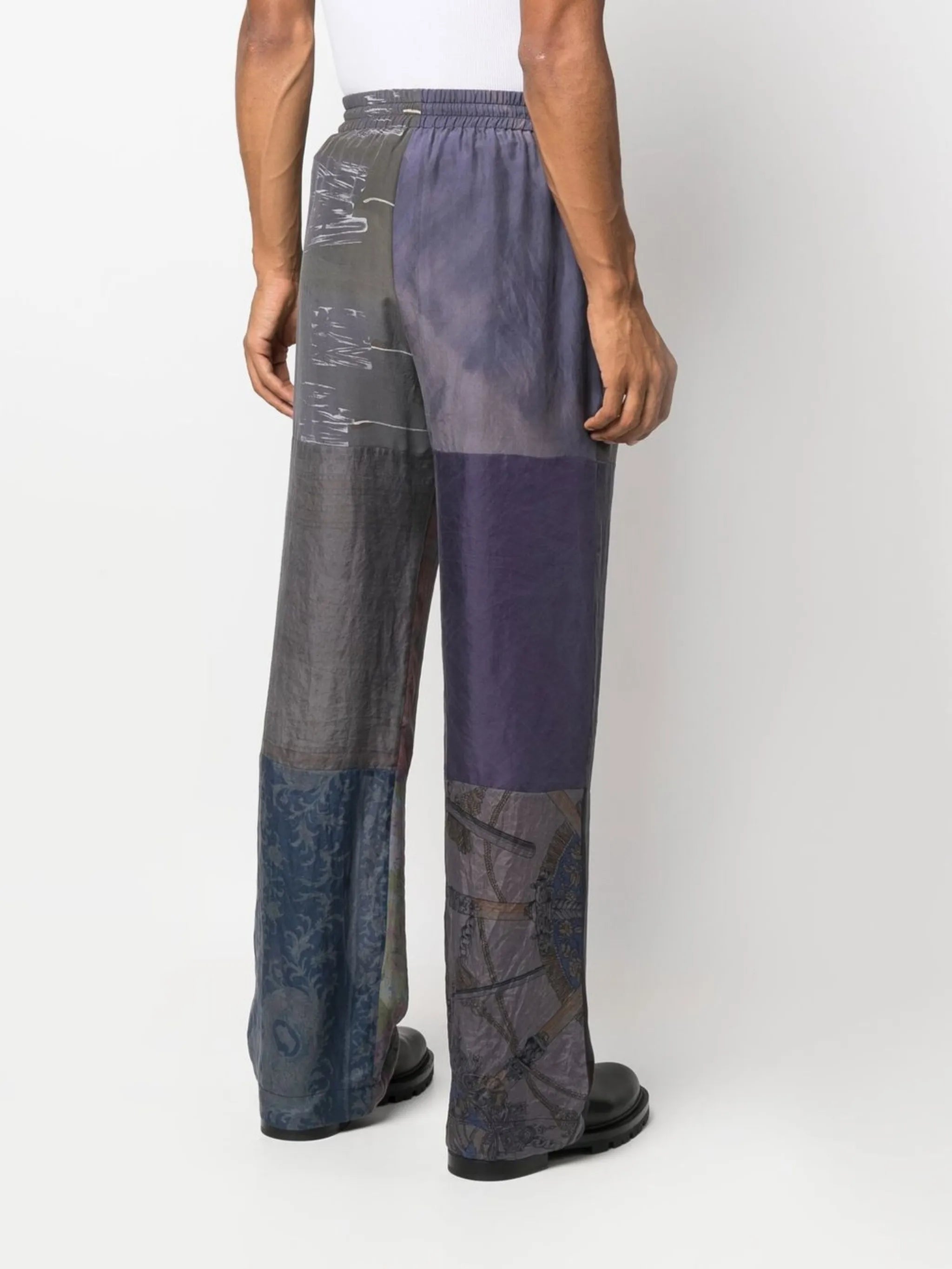 Arthropoda patchwork trousers