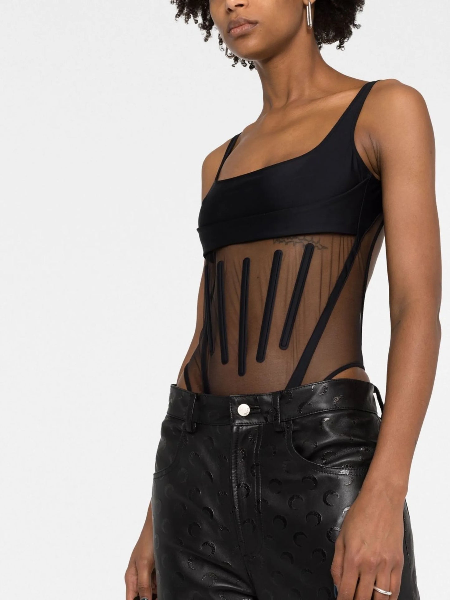 boned-bodice sleeveless body