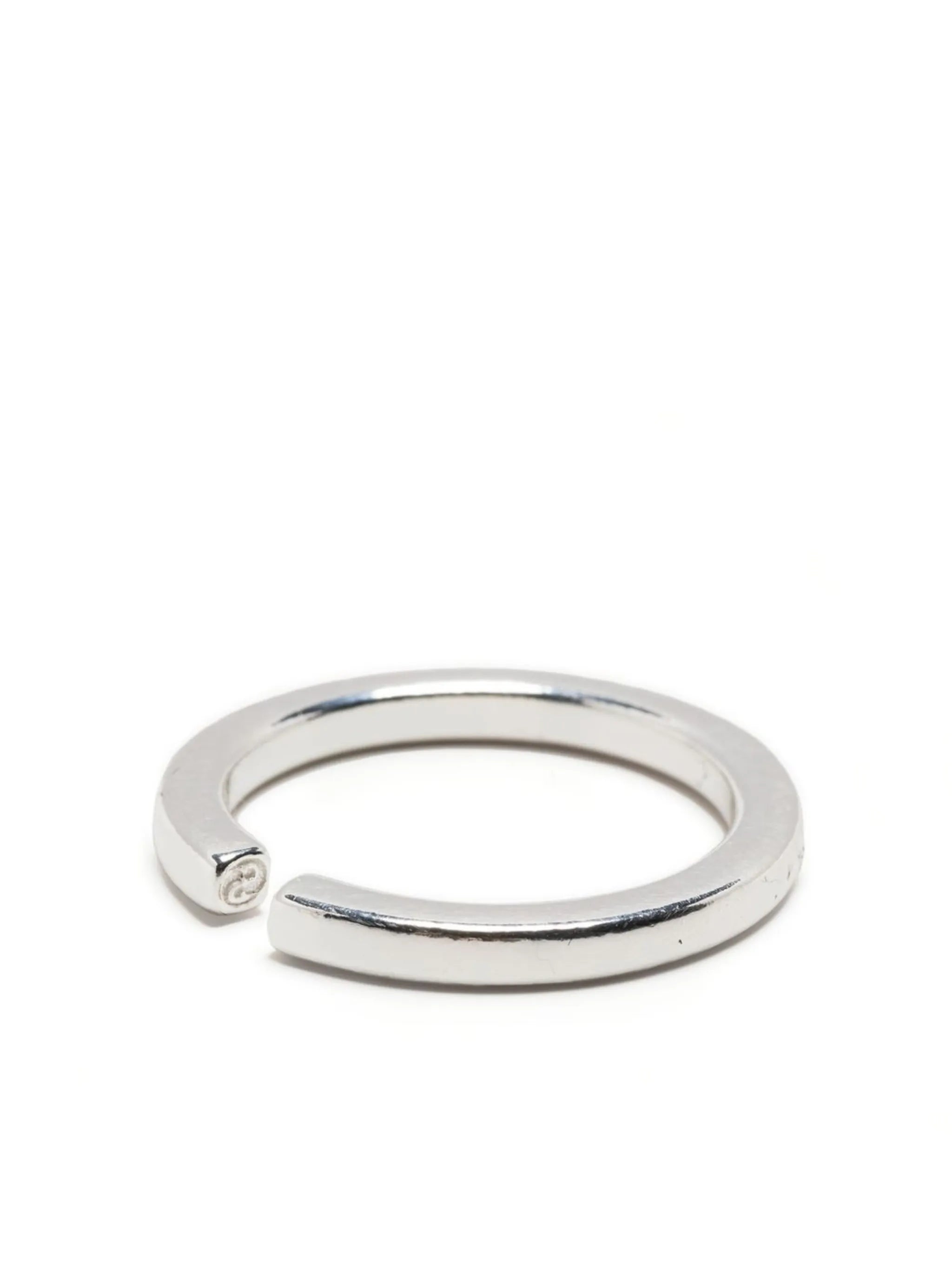 polished thin-band ring
