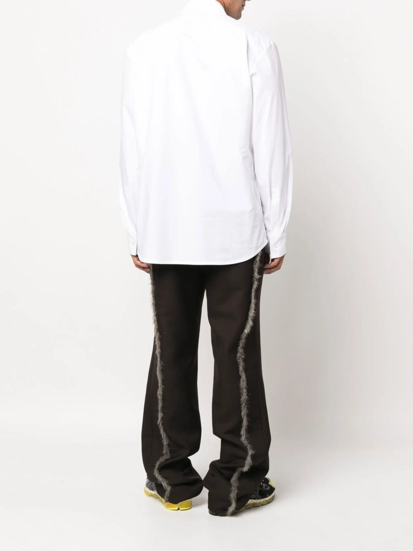 Leilan embroidered oversized shirt