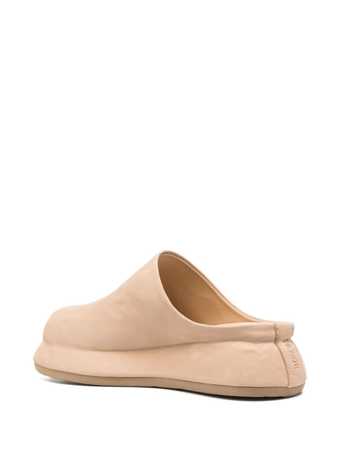 slip-on smooth mules
