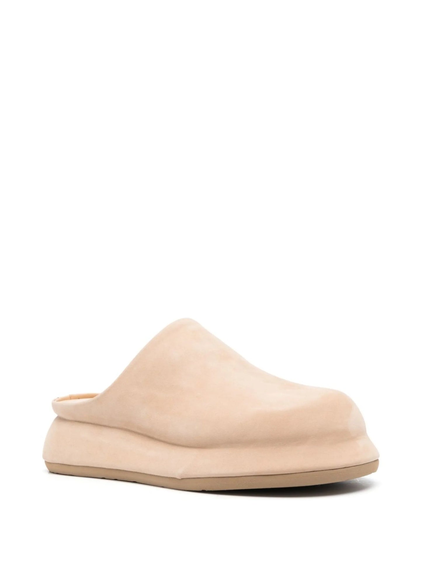 slip-on smooth mules