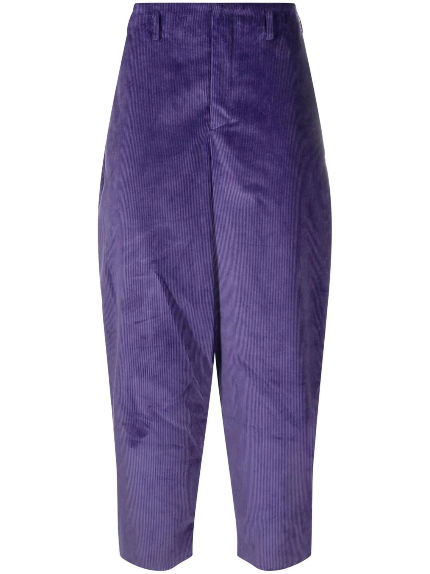tapered corduroy trousers