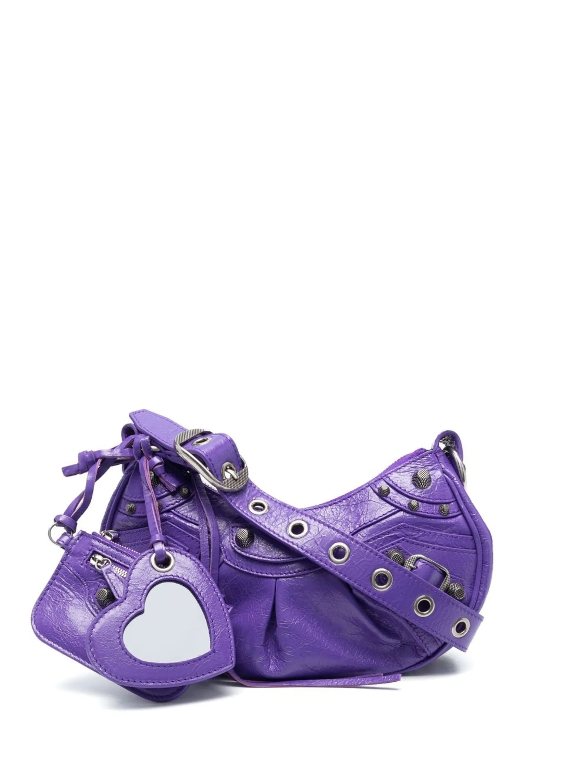 Le Cagole XS leather shoulder bag
