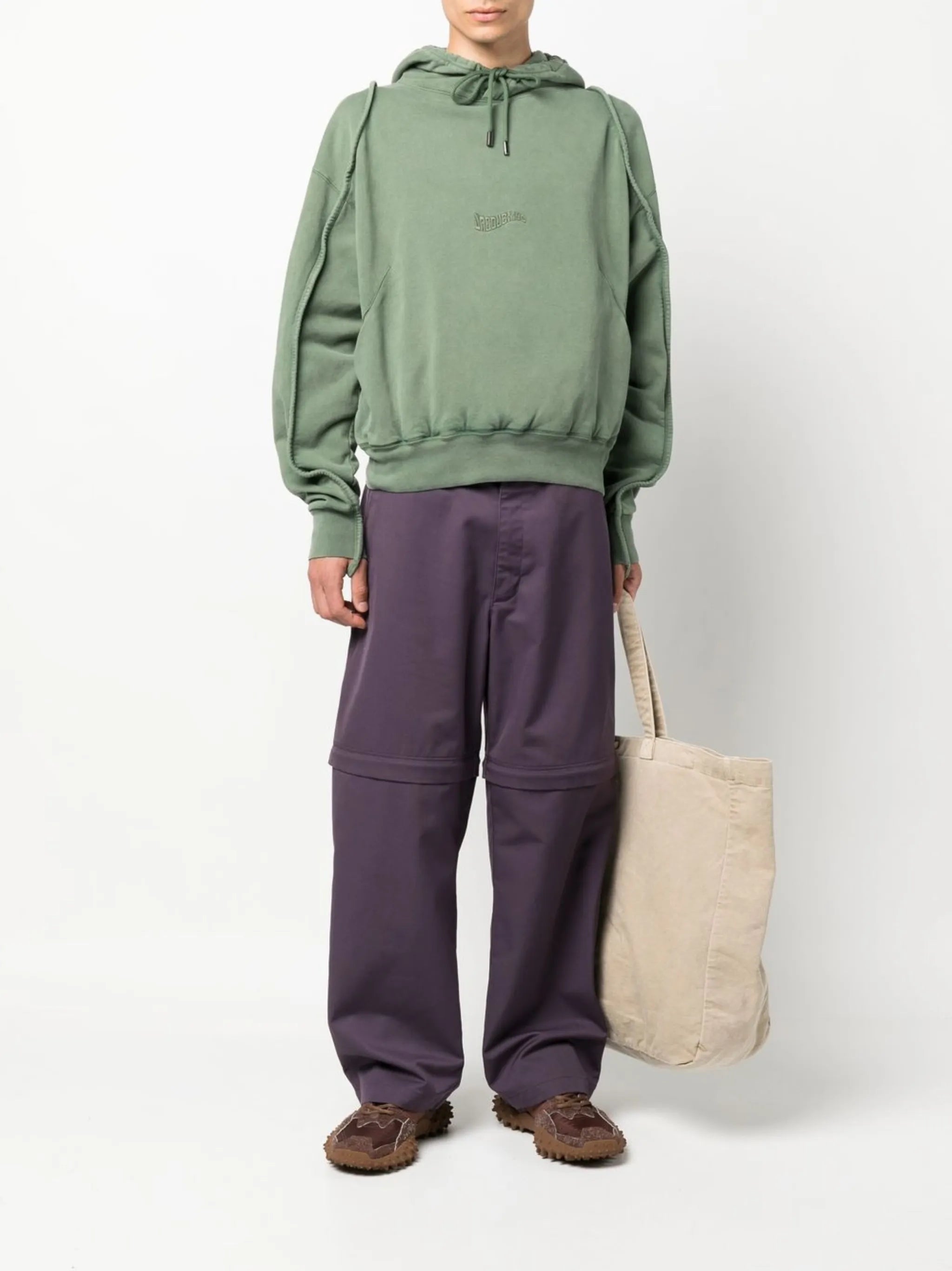 Camargue embroidered logo hoodie