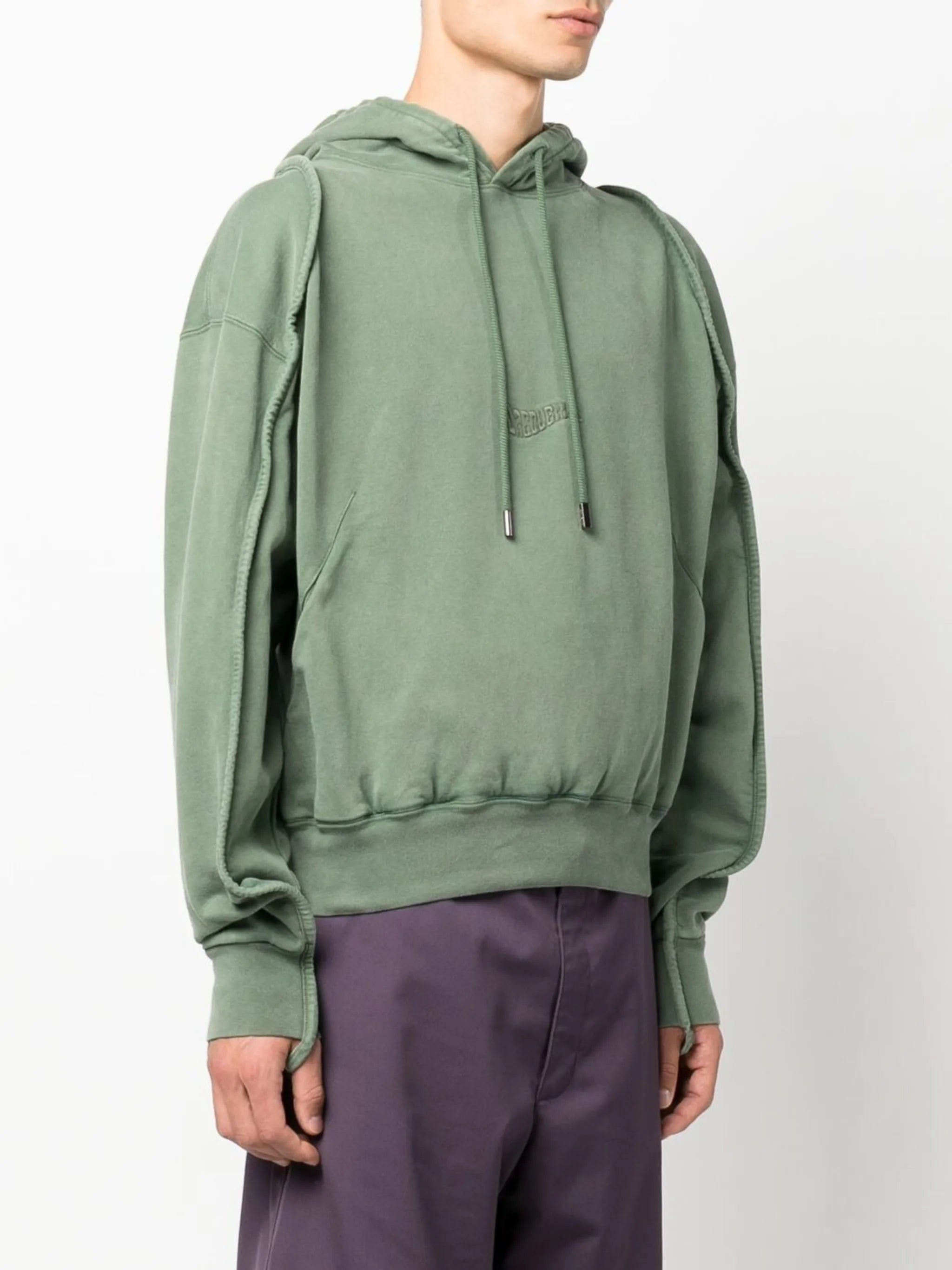 Camargue embroidered logo hoodie