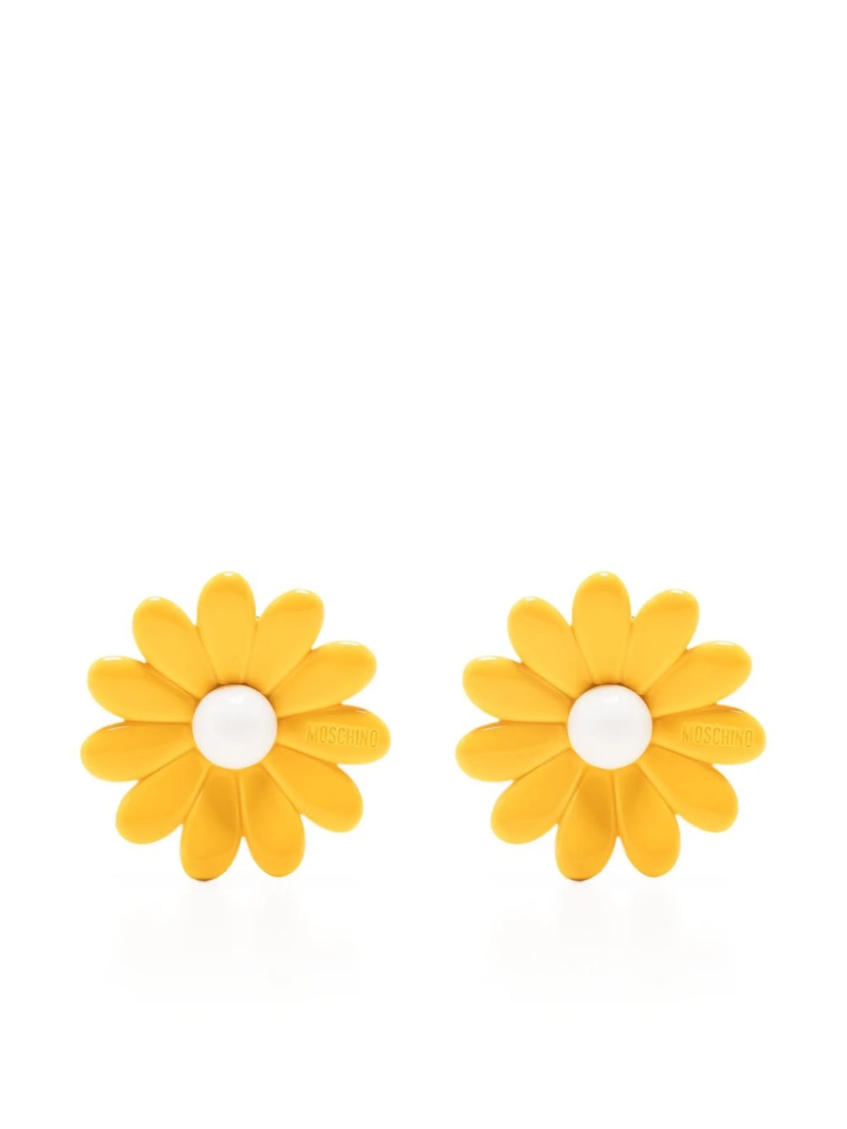 flower clip-on earrings