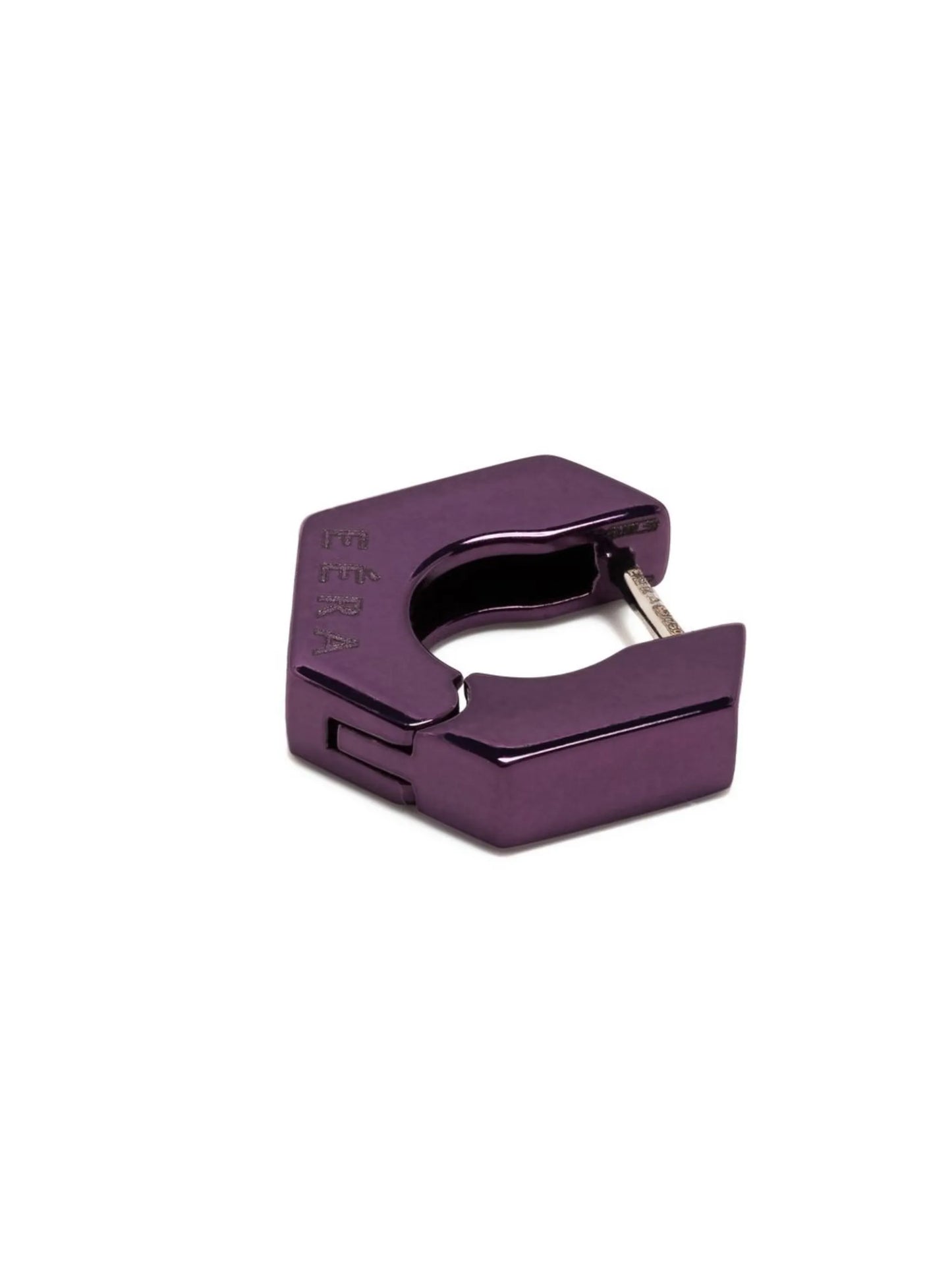 Mini Dado huggie hoop earring