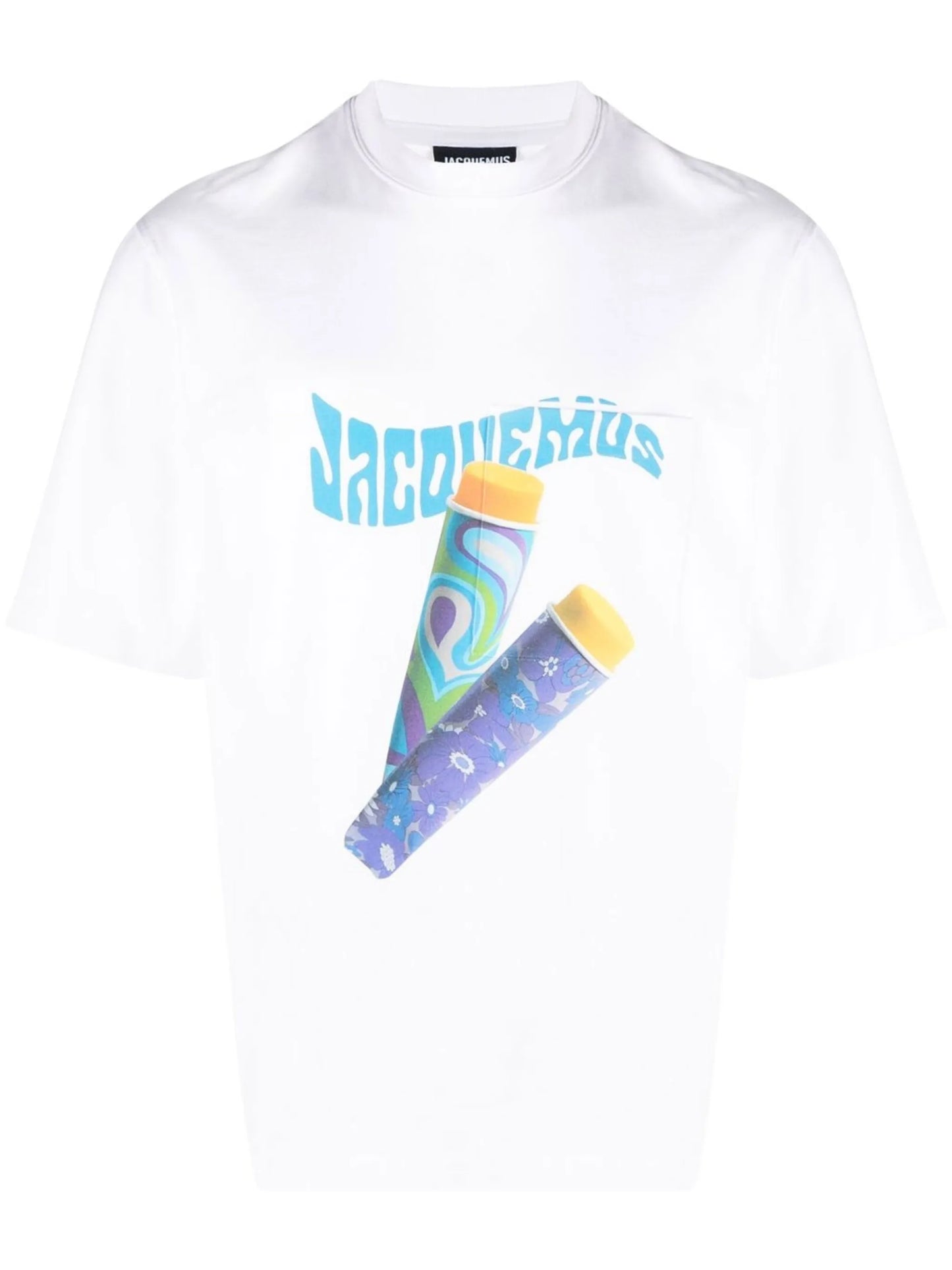 graphic print short-sleeve T-shirt