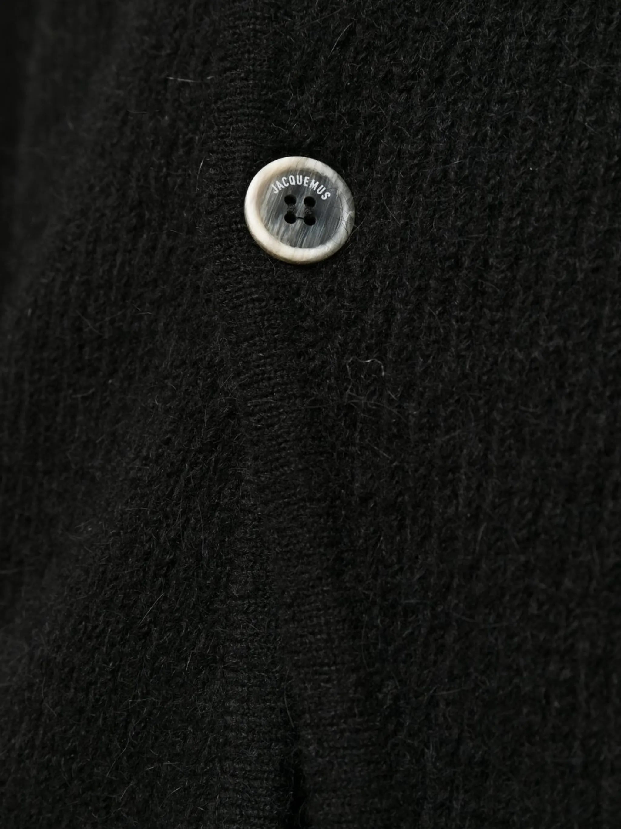 asymmetric buttoned cardigan