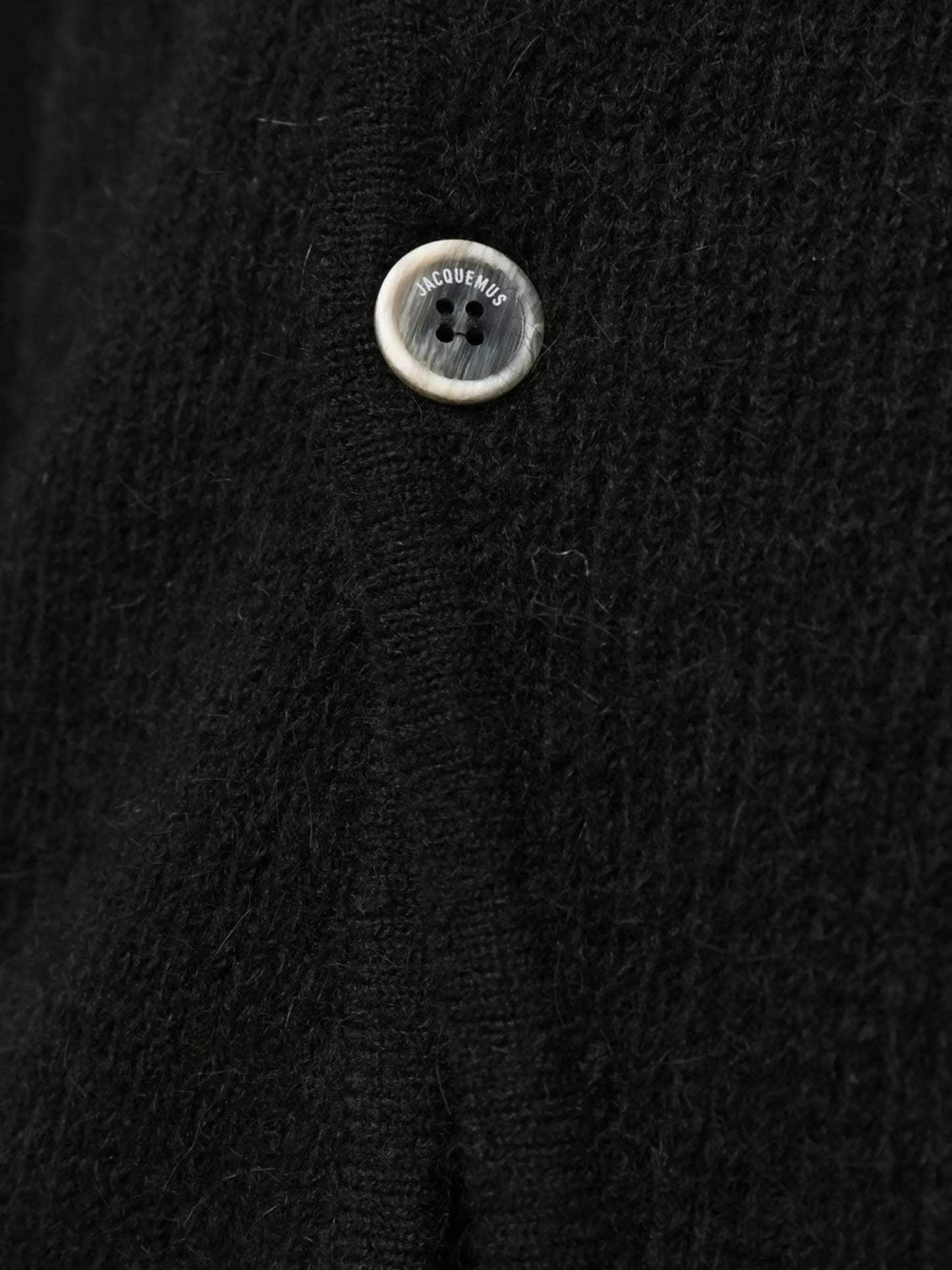 asymmetric buttoned cardigan