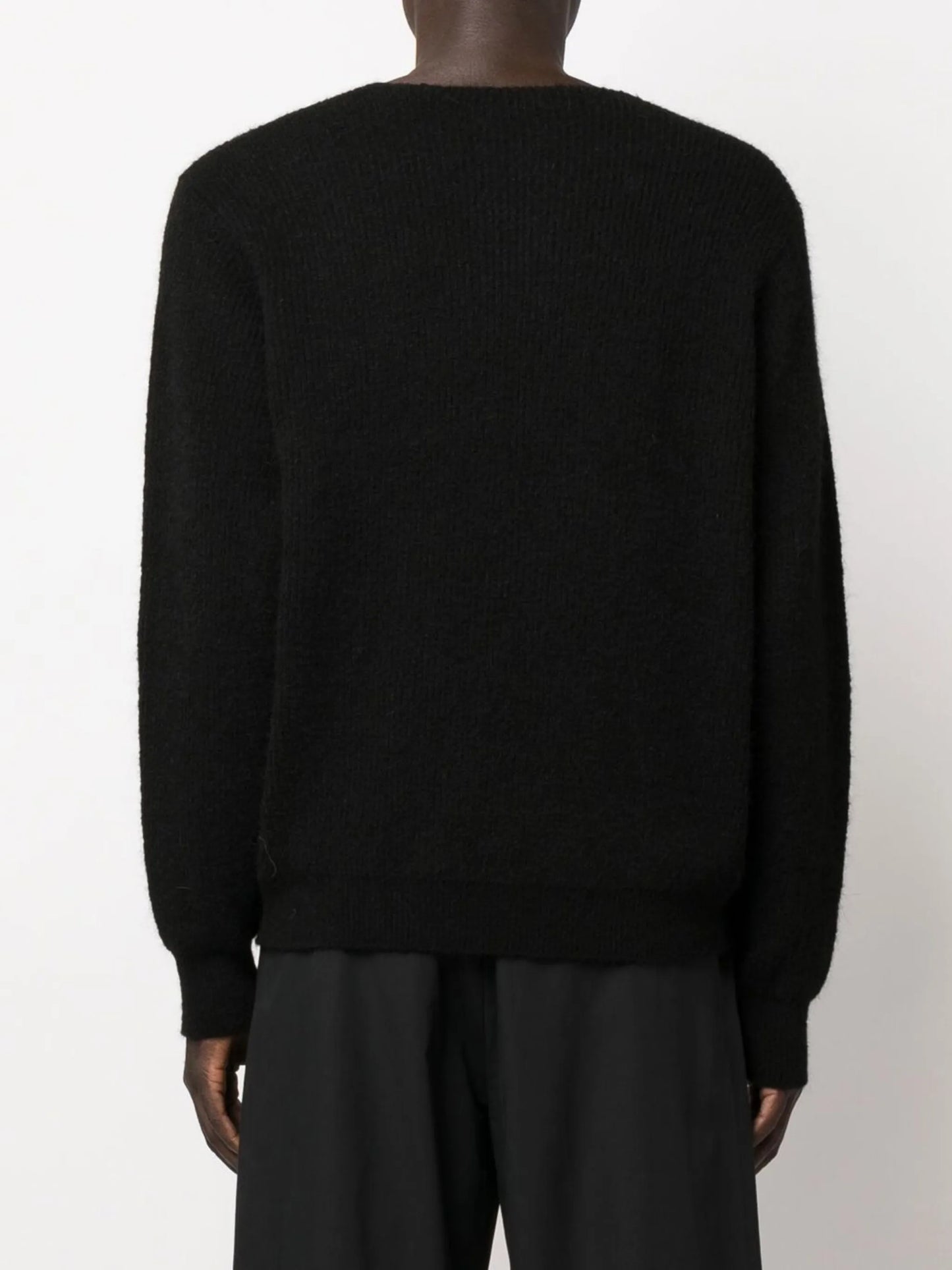 asymmetric buttoned cardigan