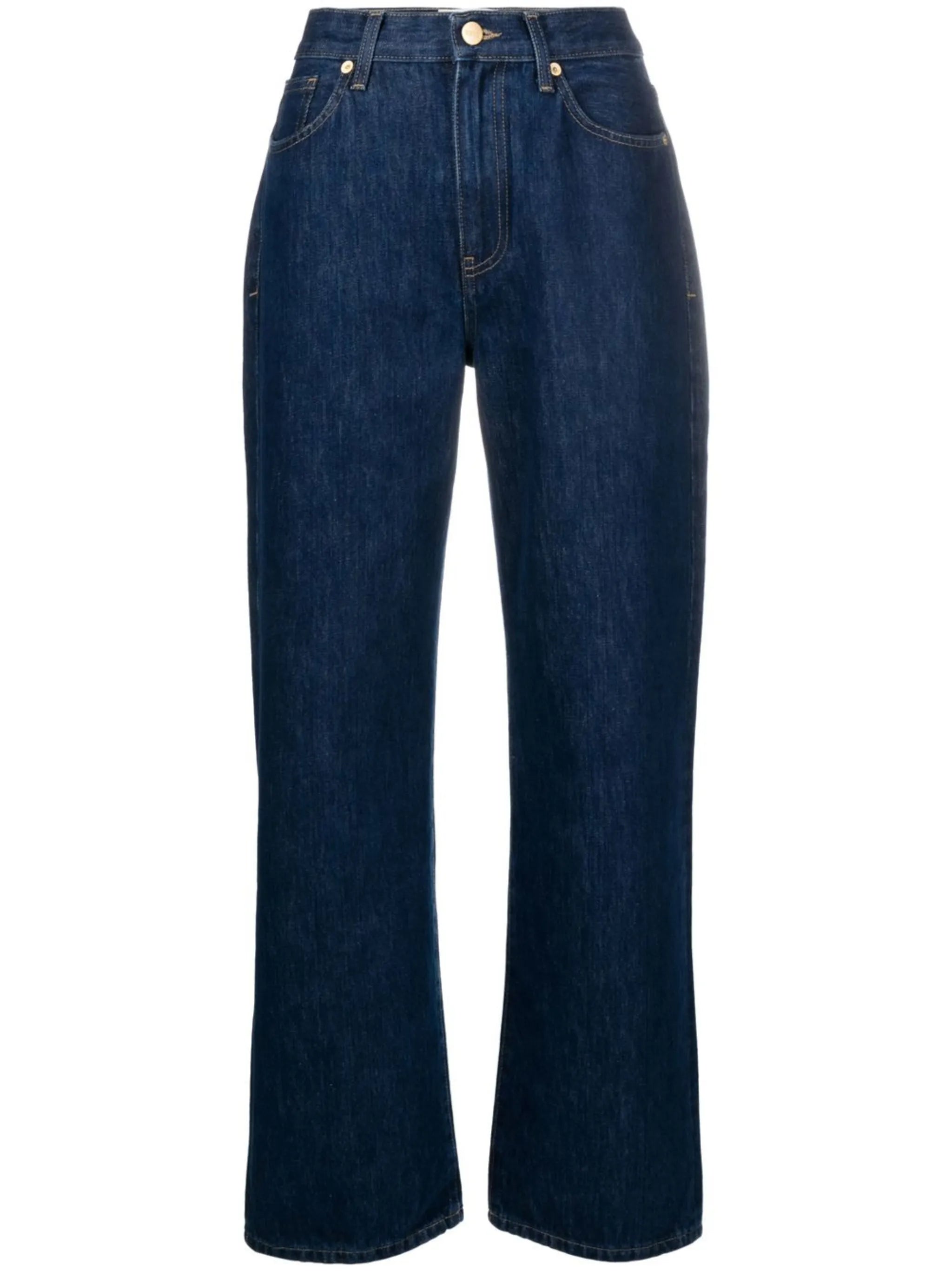 Linn high-waisted straight leg jeans