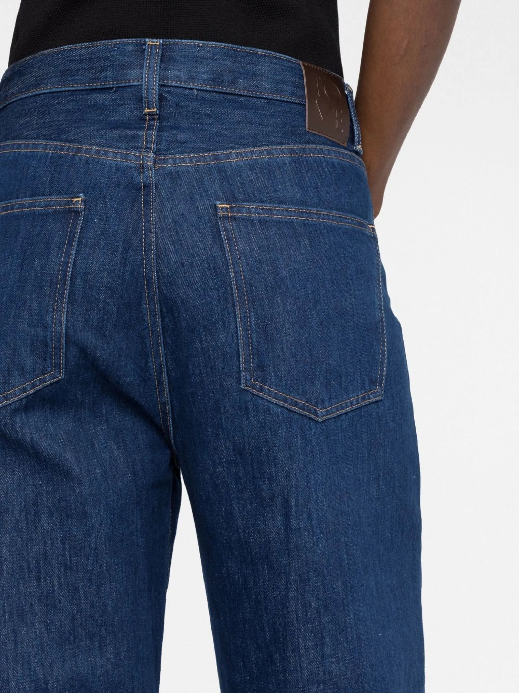 Linn high-waisted straight leg jeans