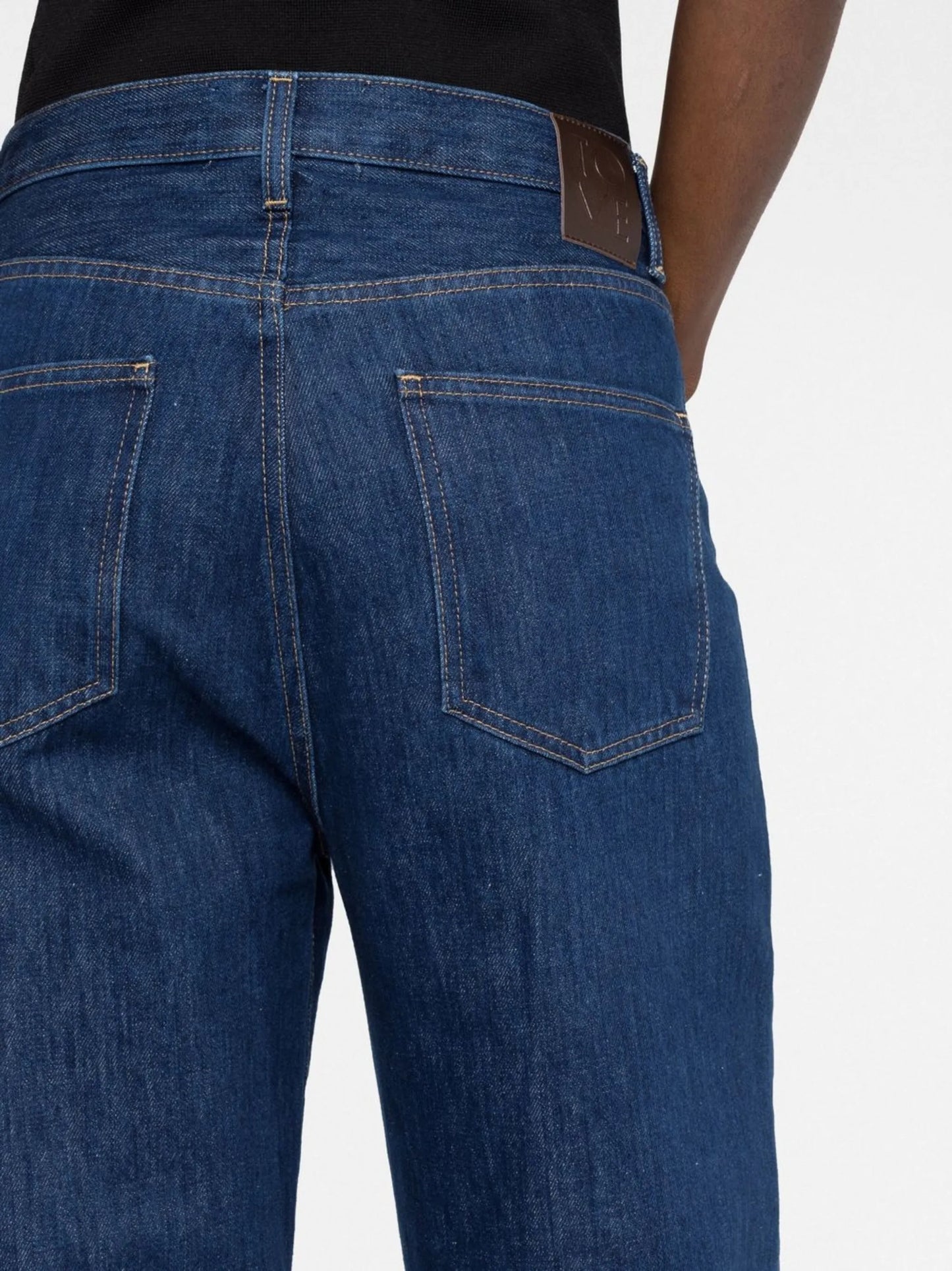 Linn high-waisted straight leg jeans
