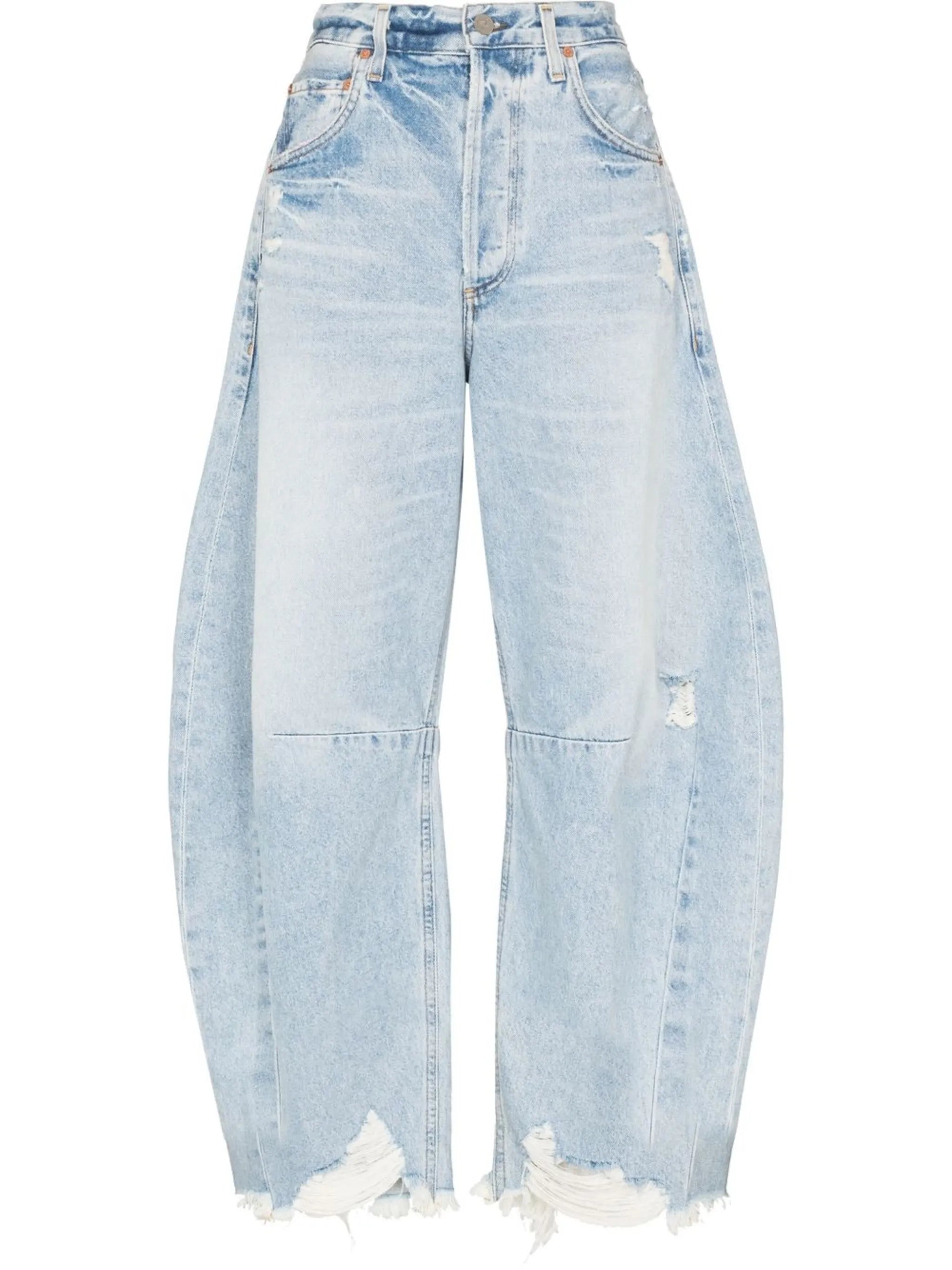 Horseshoe wide-leg jeans