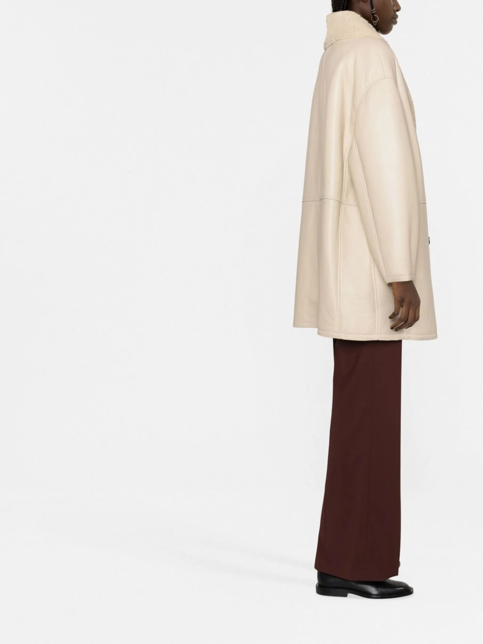 double-breasted coat