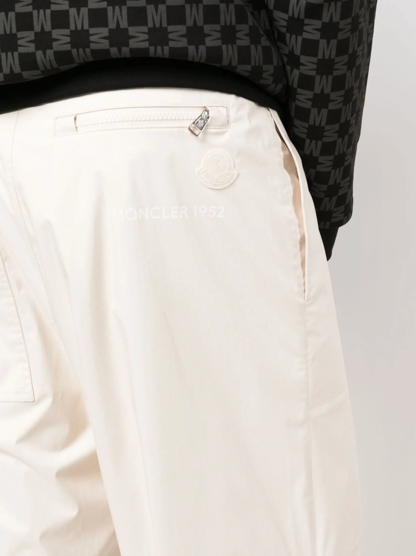 high waist wide-leg trousers
