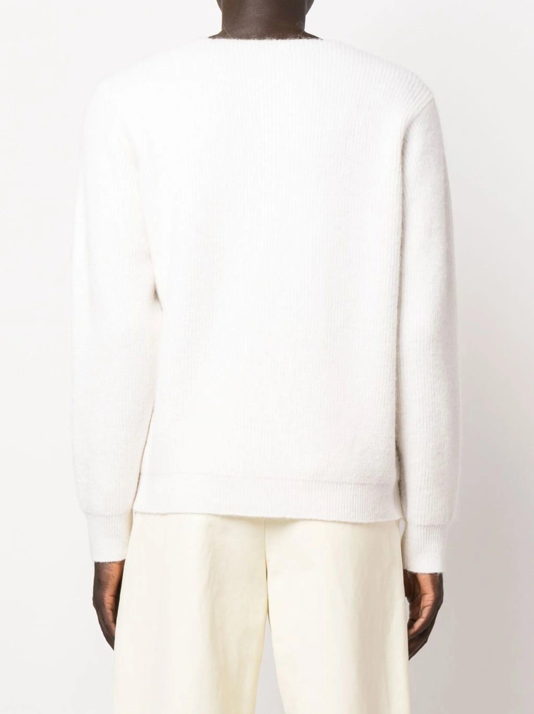 asymmetric buttoned cardigan