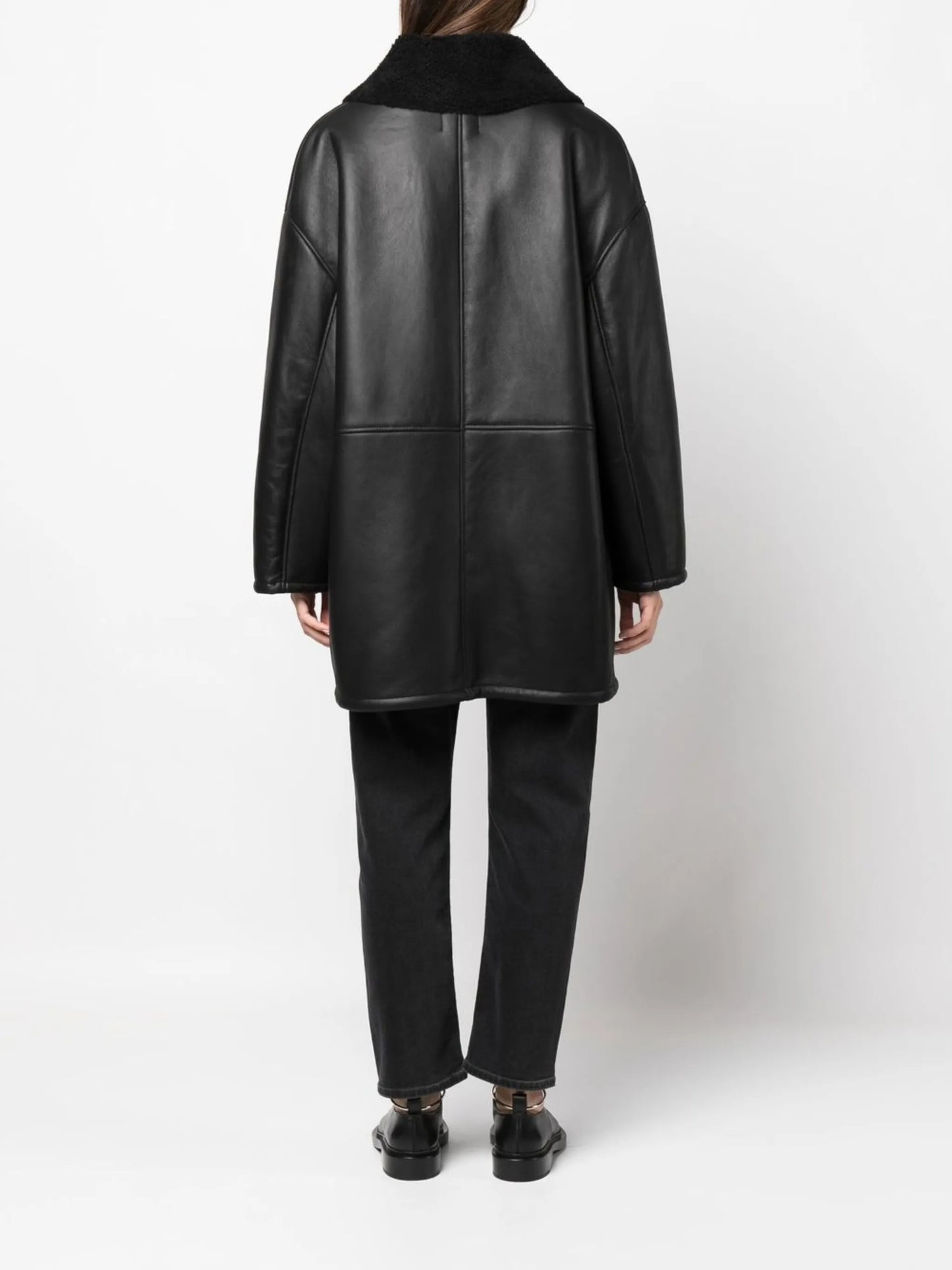double-breasted coat
