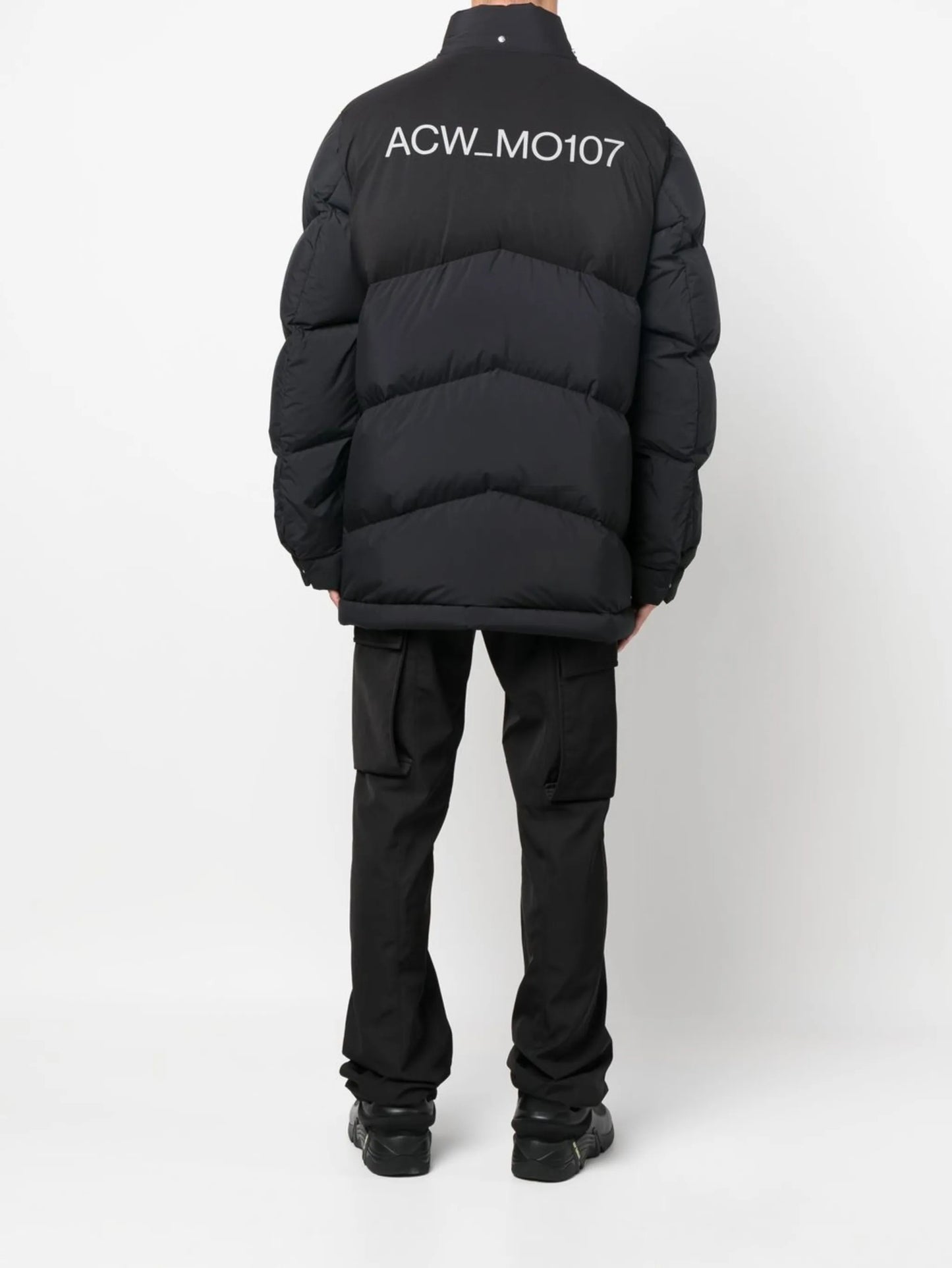hooded padded jacket