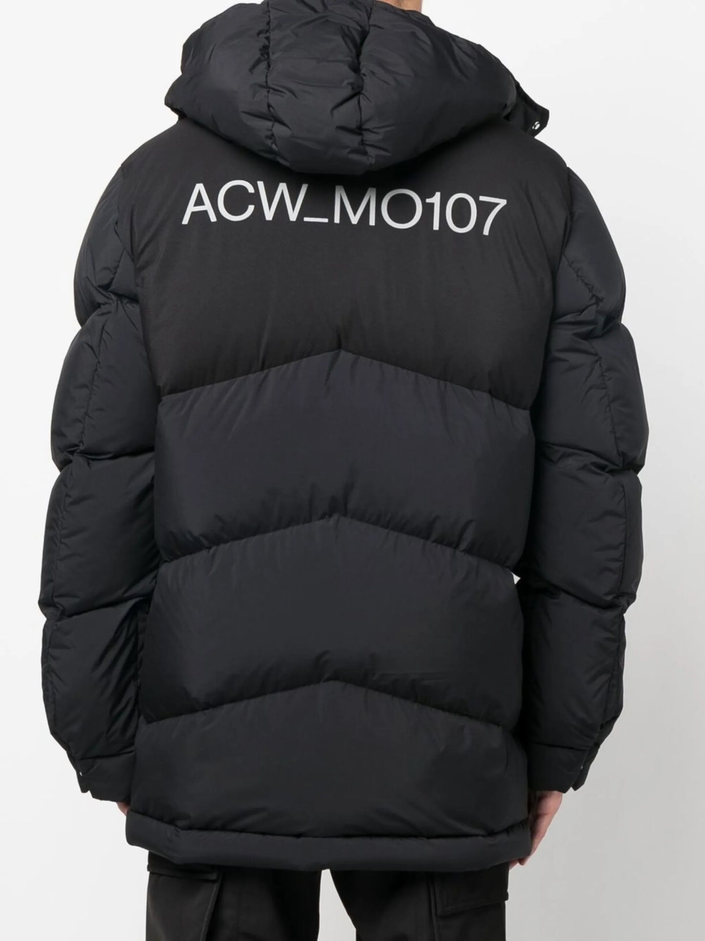 hooded padded jacket