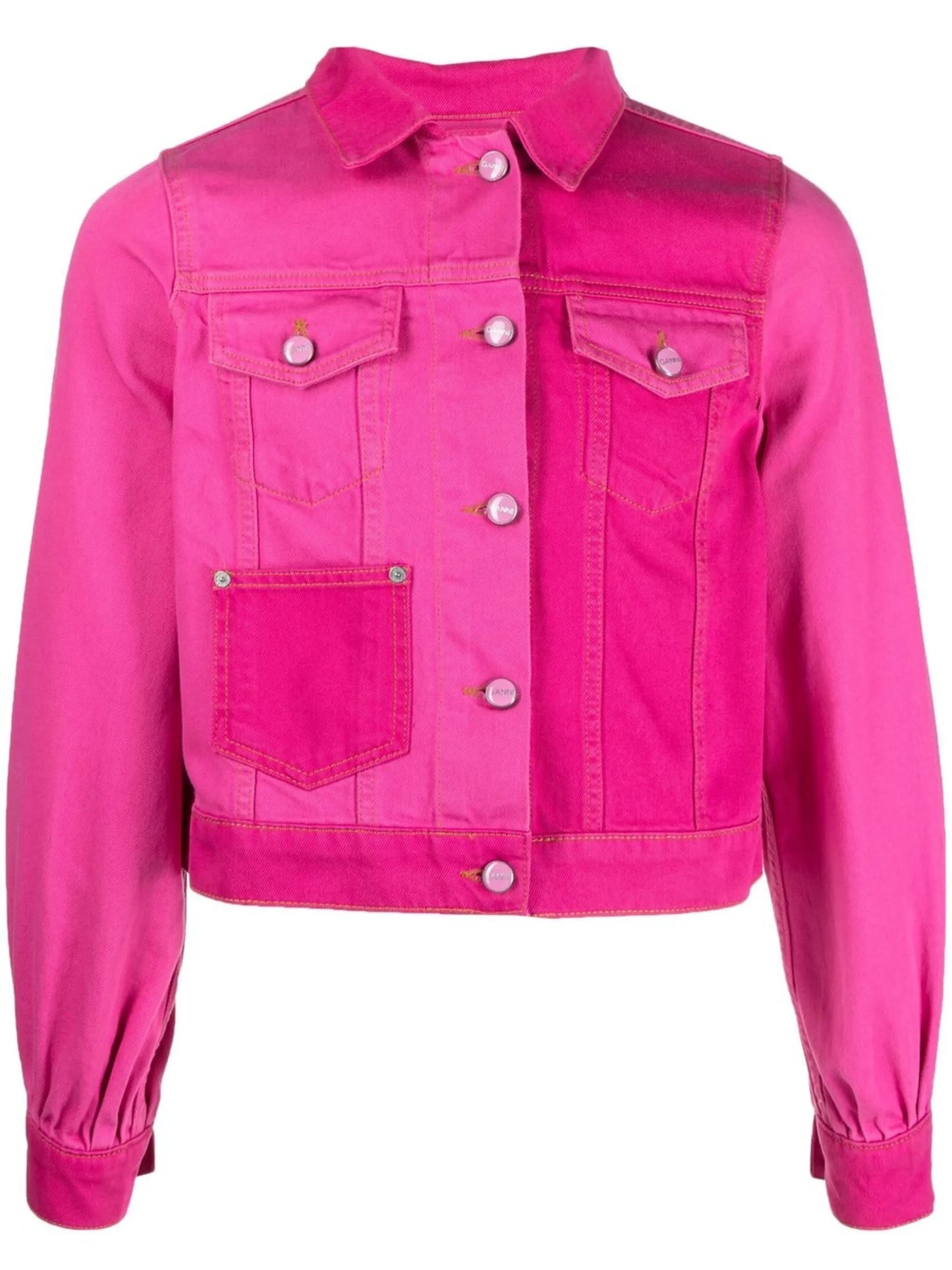 button-up denim jacket