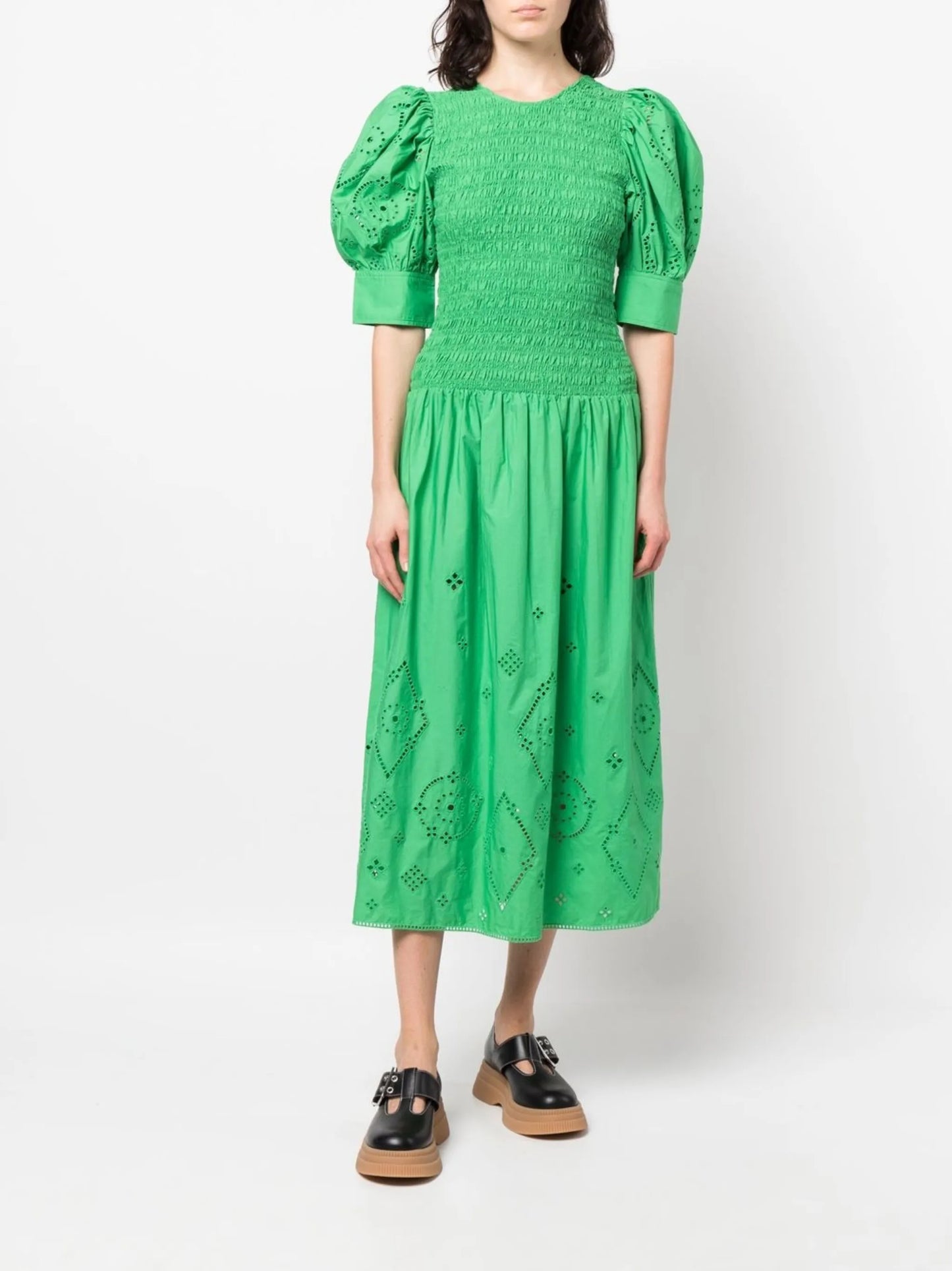 cut out-detail midi dress