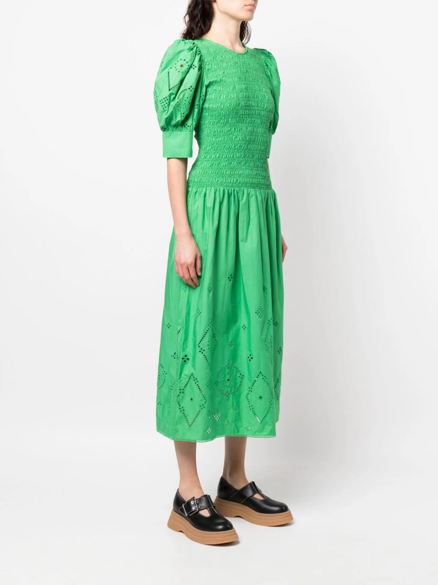 cut out-detail midi dress
