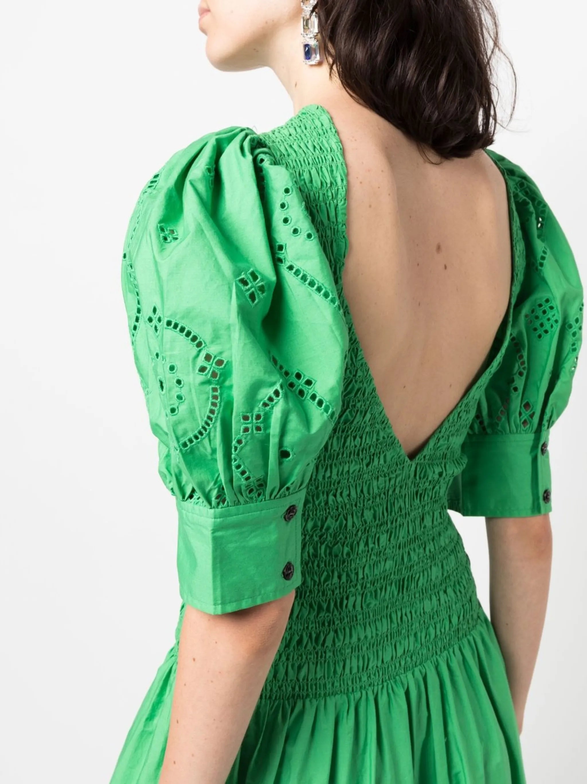 cut out-detail midi dress