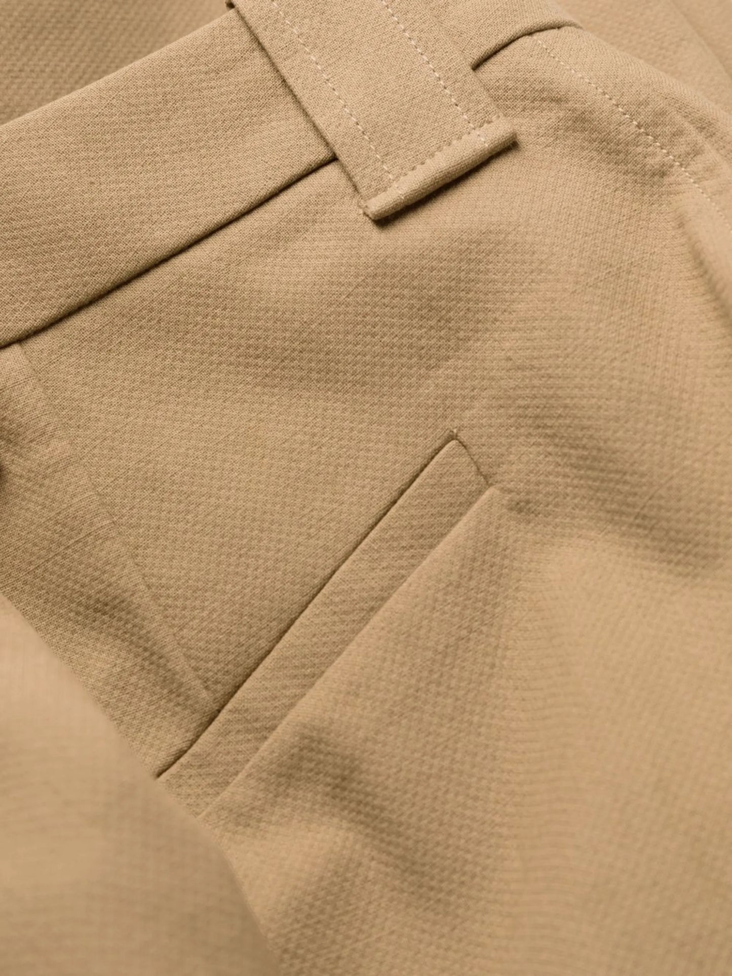 cropped tailored trousers
