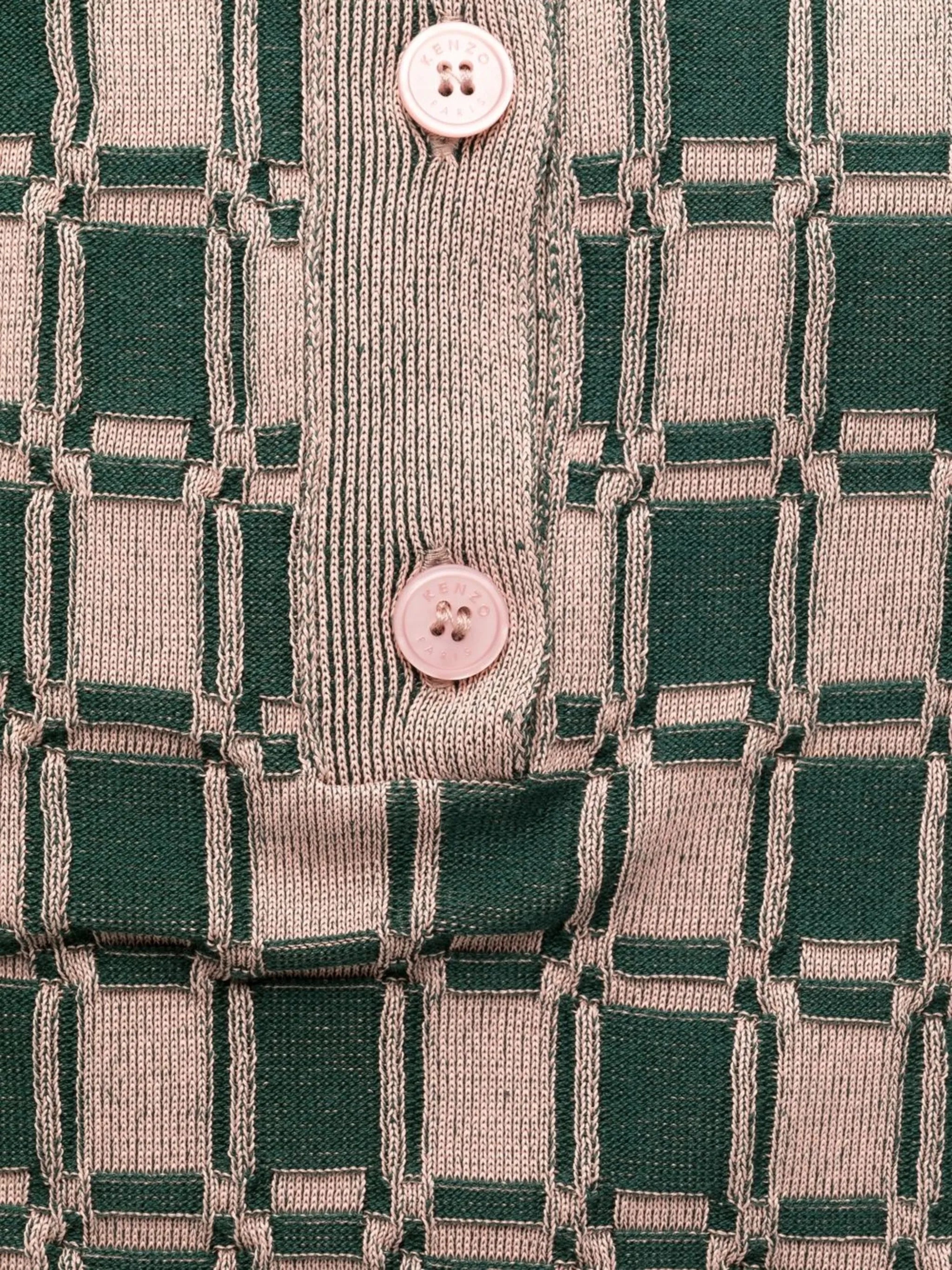 jacquard polo dress