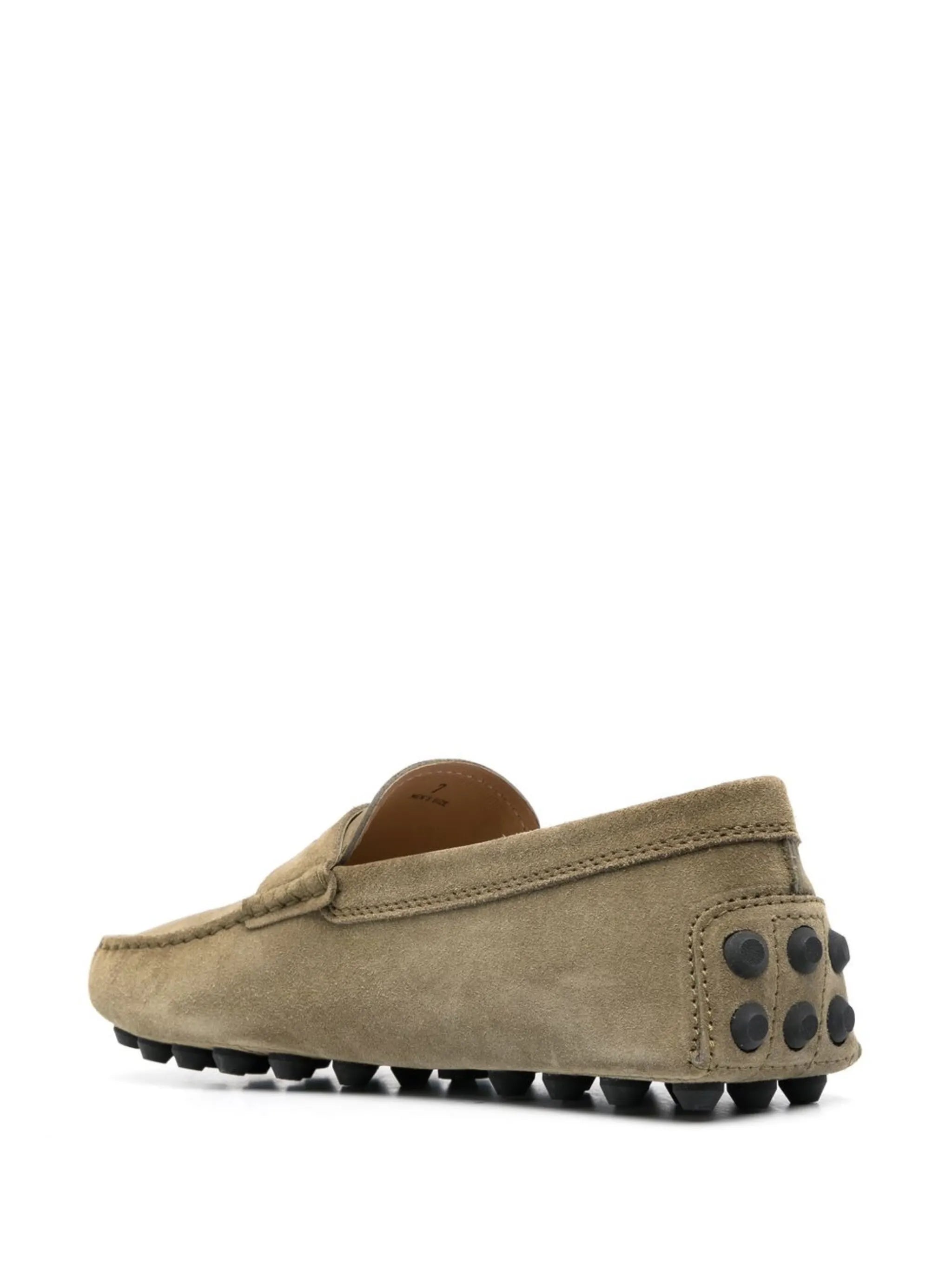 Gommino suede loafers