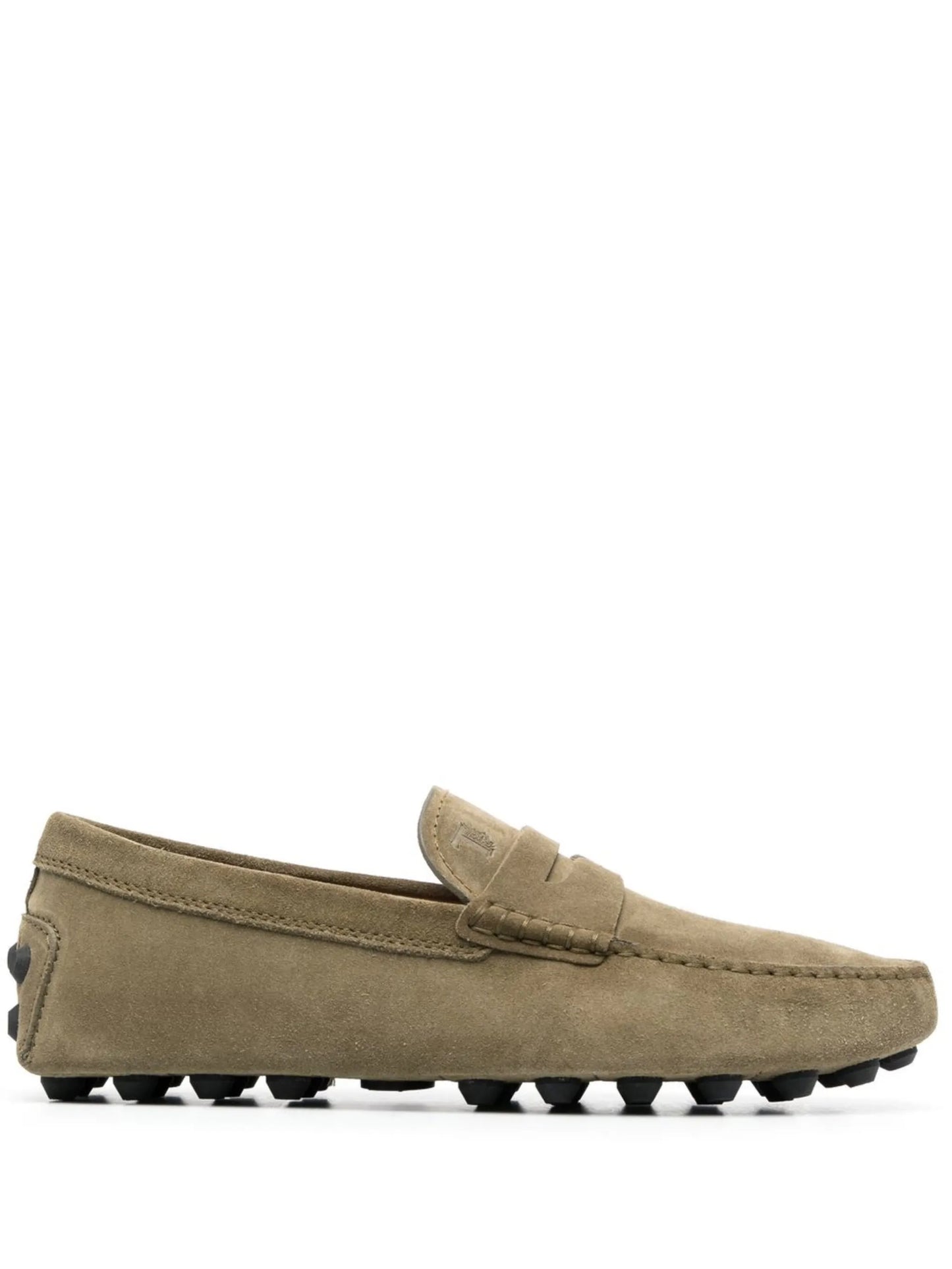Gommino suede loafers