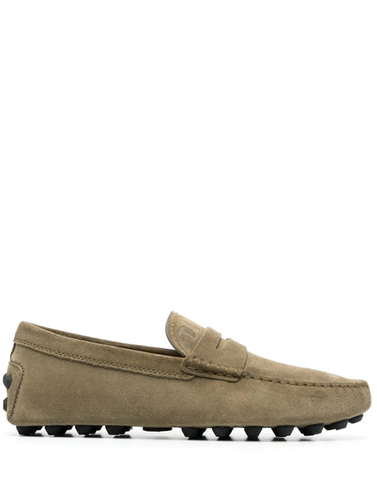 Gommino suede loafers