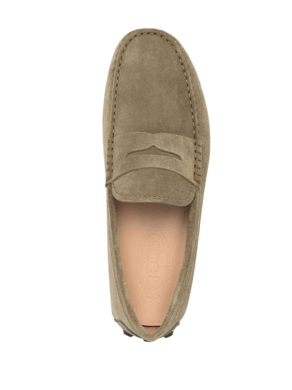 Gommino suede loafers