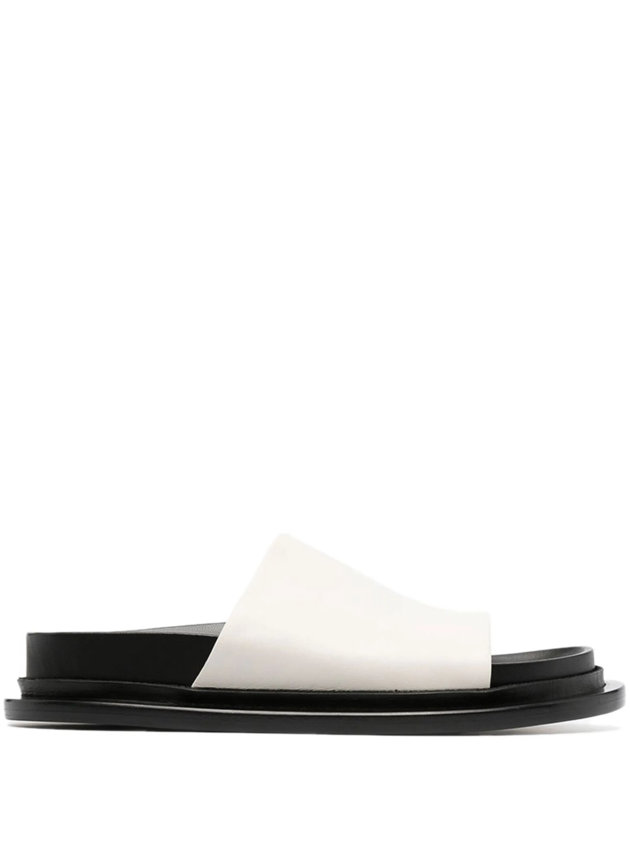 slip-on open-toe sandals