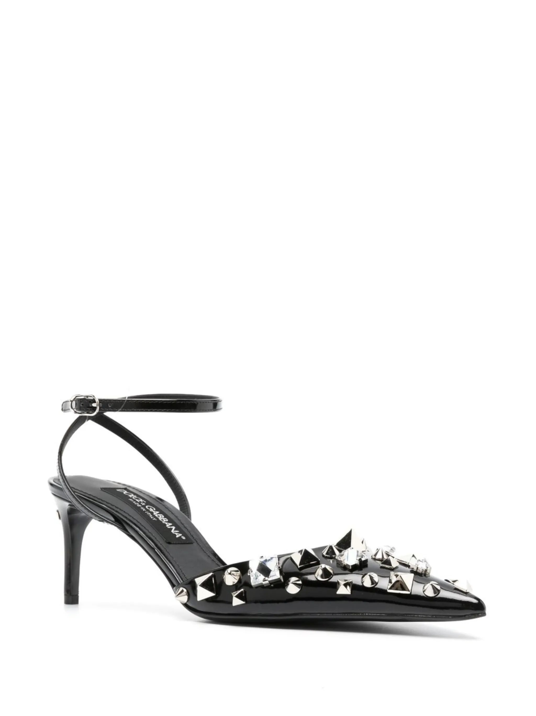 Lollo 60mm spike-embellished pumps